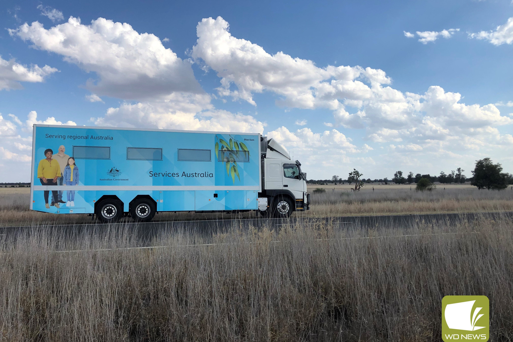 A helpful visit: Services Australia will be bringing its mobile service truck through the area to help residents access government services.