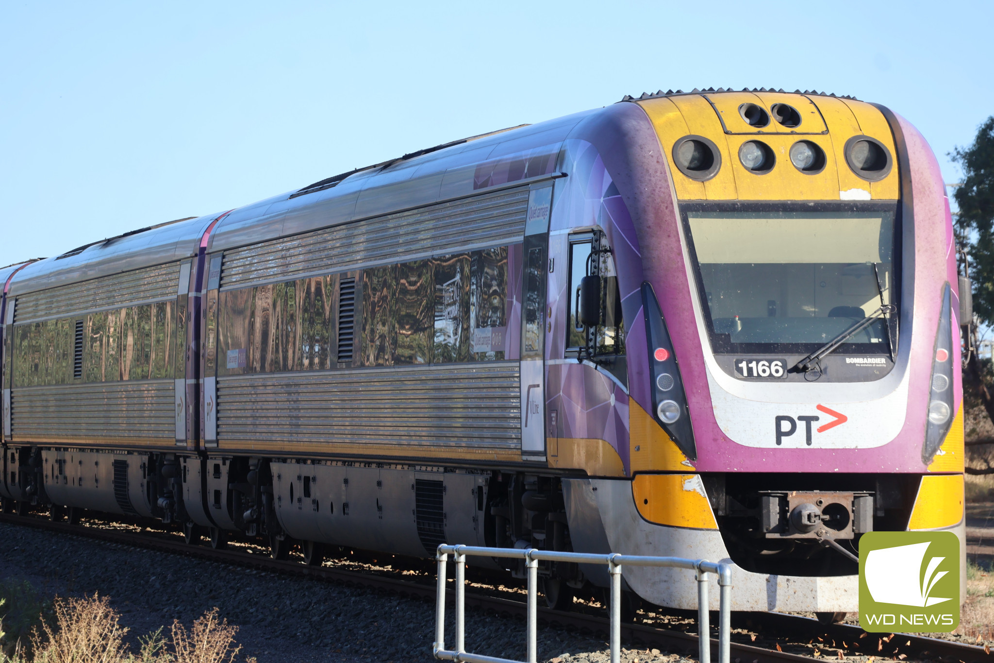 Strong performance: V/Line has exceeded its performance targets for a third consecutive month.