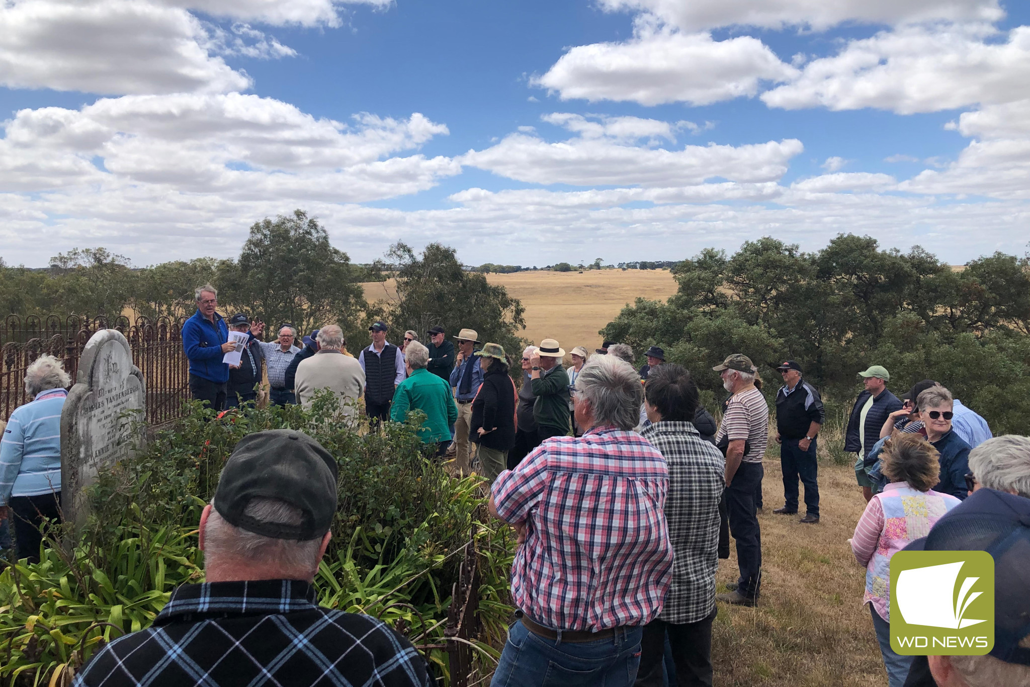 Discovering what was: A large group attended an event over the weekend, which saw the Mortlake and District Historical Society providing an in-depth exploration in to the history of Ballangeich.