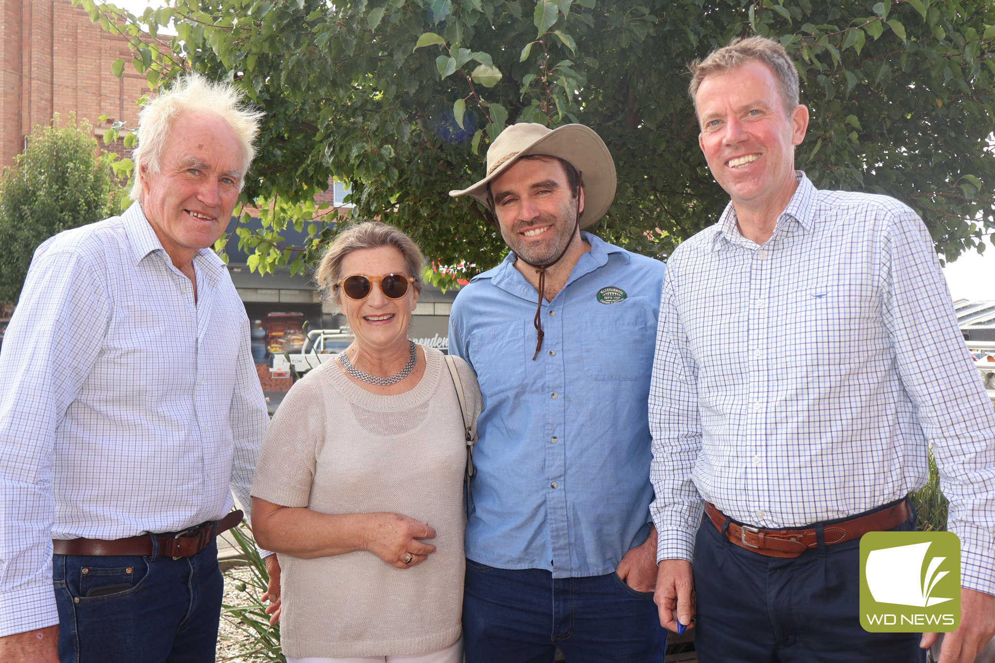 All ears: Member for Wannon Dan Tehan held a listening post in Terang last week, with a newly-announced increase in expenditure on the Suburban Rail Loop among the concerns raised by the community.