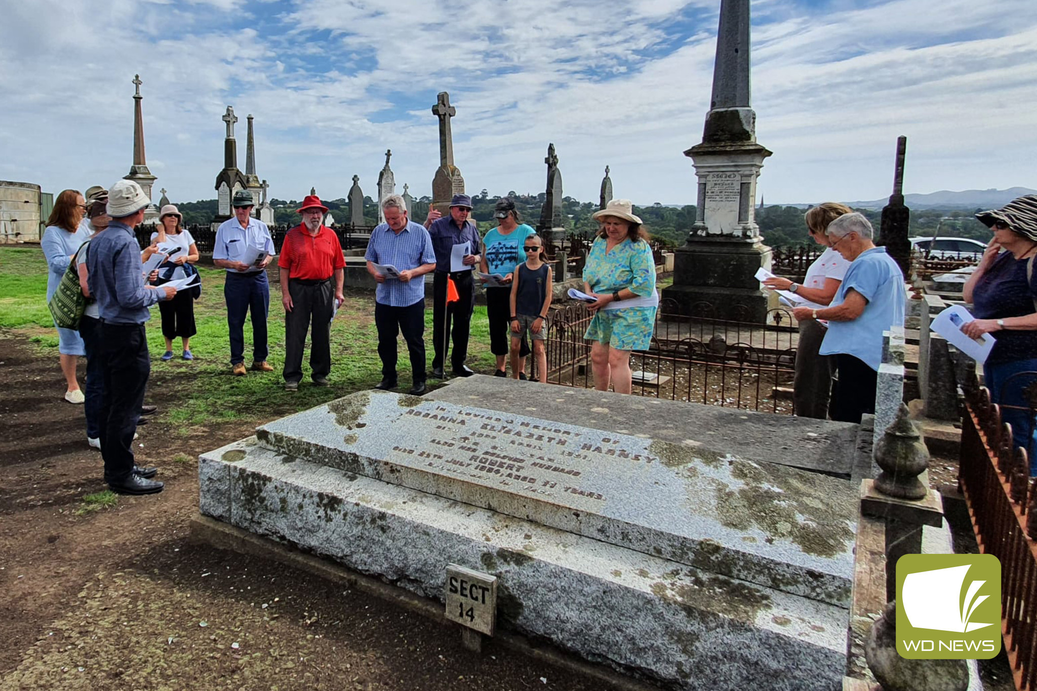 Reconnection: The Arundell family will descend on Terang this weekend for the family’s reunion, which is held every five years.