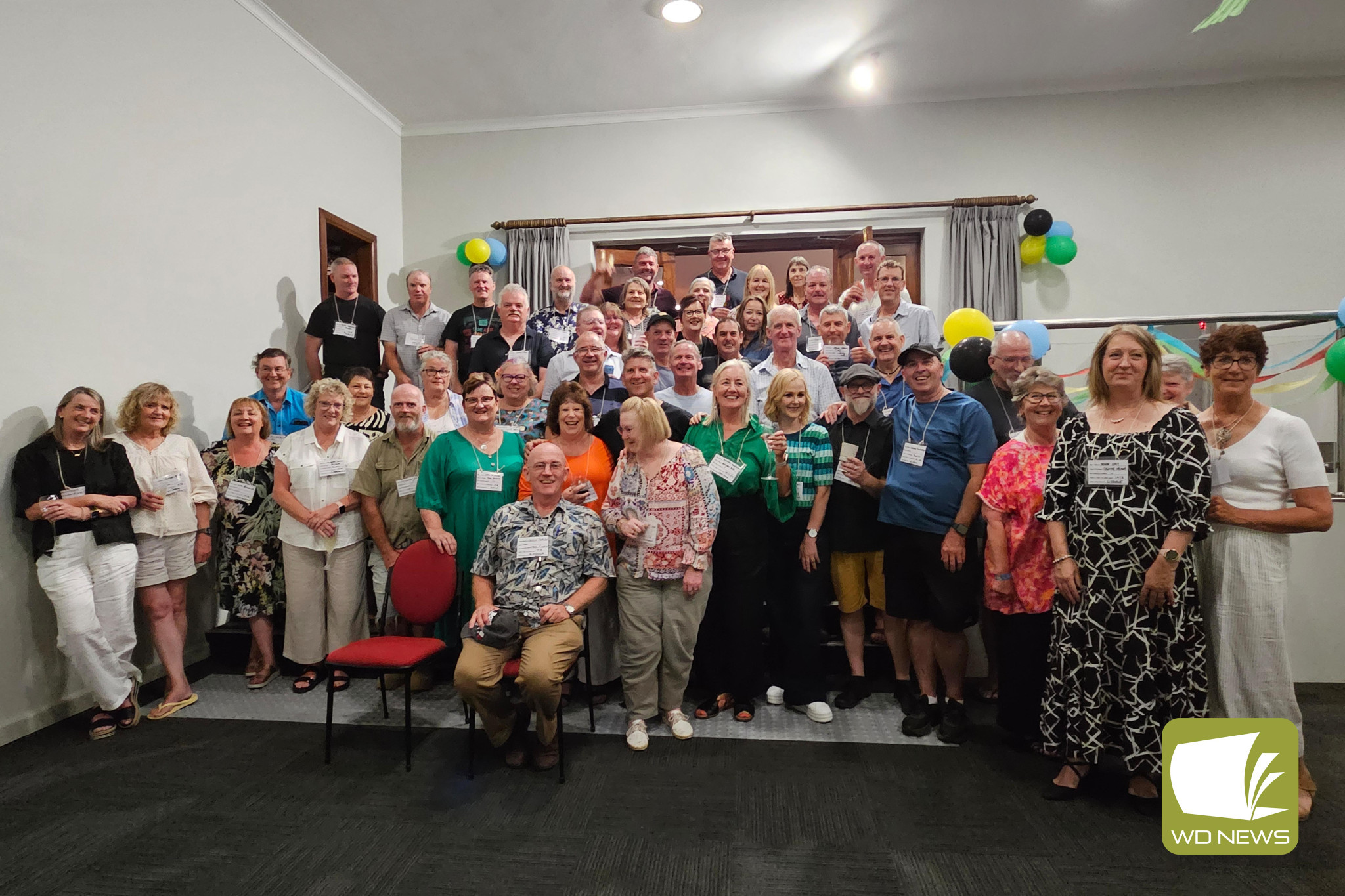 Reunion: Students from the former Terang High School who graduated between 1975 and 1981 reconnected for a special 50-year reunion.