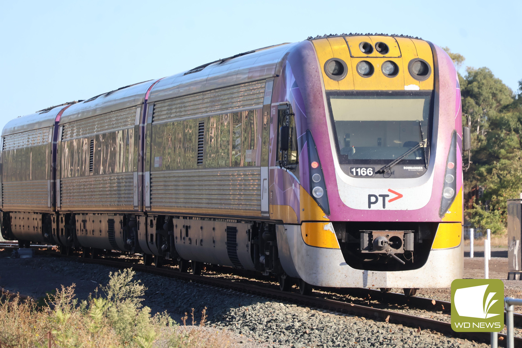 Performance continues: V/Line has continued its strong start to the year.