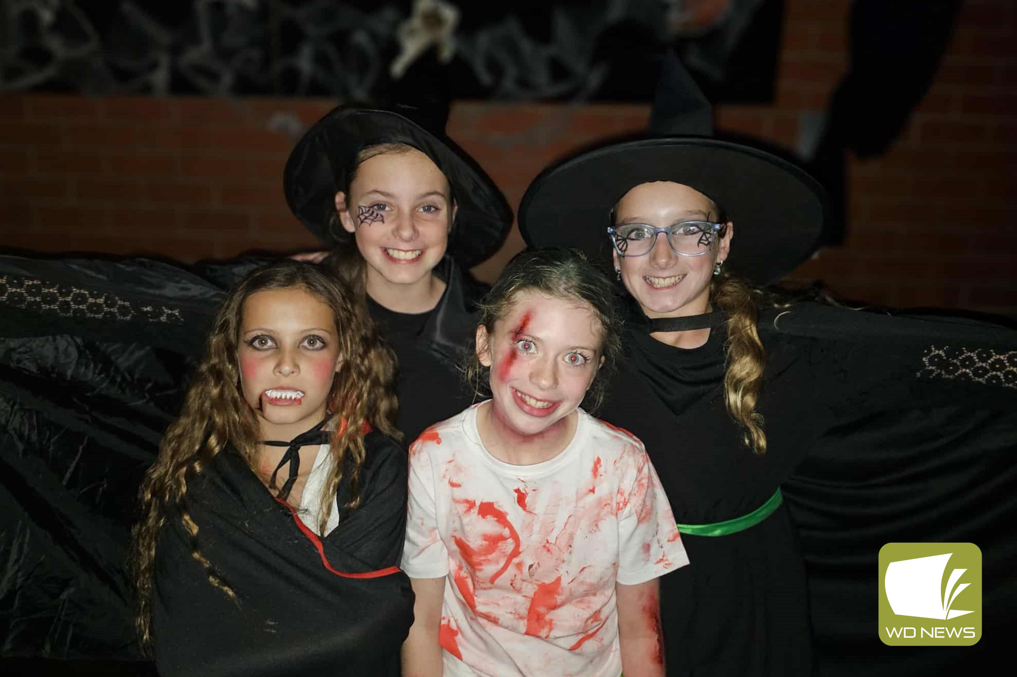 Freaky Friday fun: Students at Camperdown College’s junior campus wore their spookiest attire for their school disco last week, which also marked Friday the 13th.