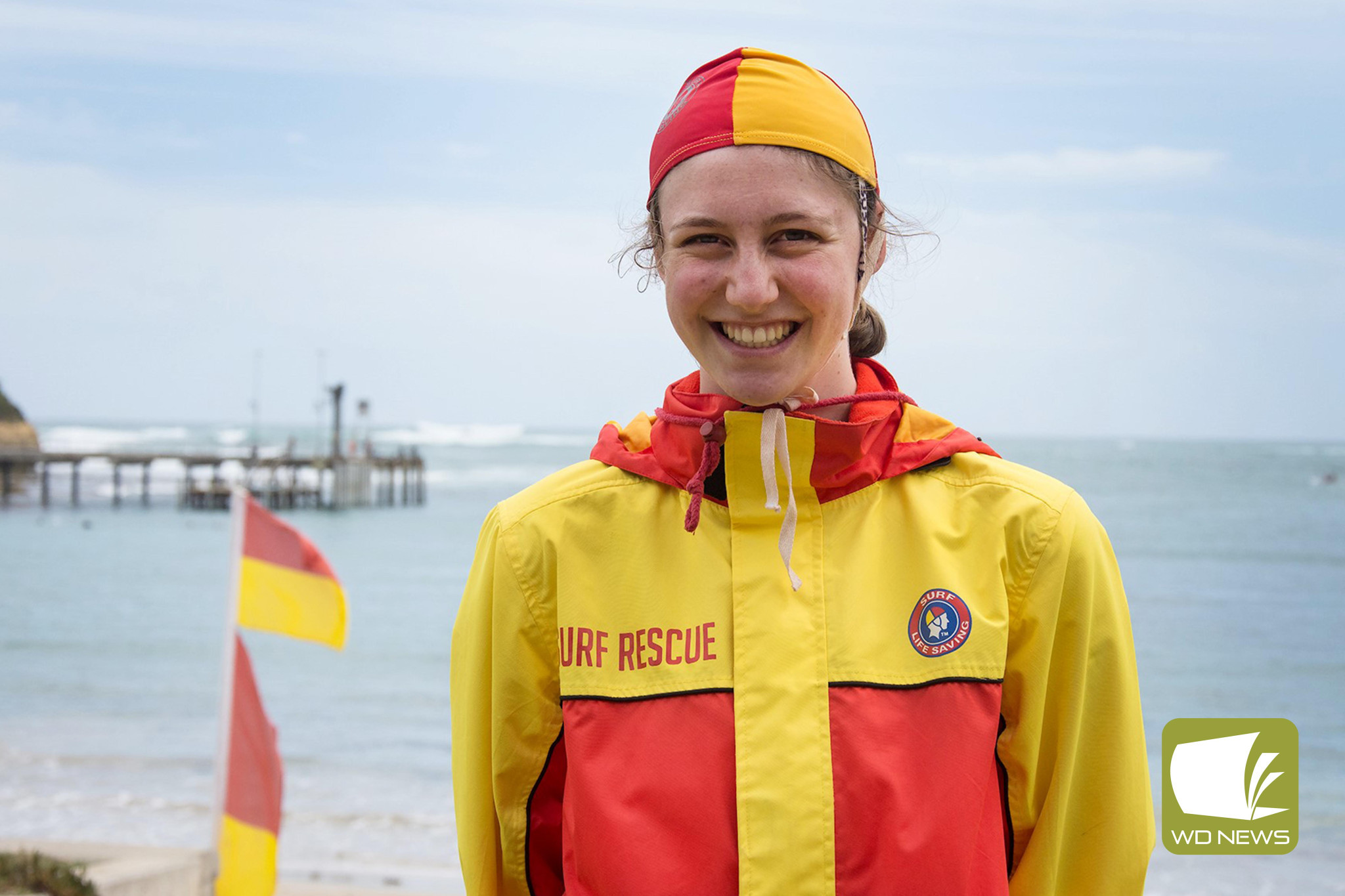 Congratulations: Timboon’s Susanna Ryan has won Life Saving Victoria’s Youth Lifesaver of the Year award at their annual Awards of Excellence thanks to her countless hours of volunteer work with Port Campbell Surf Lifesaving Club. Picture courtesy of Raelene Wicks.