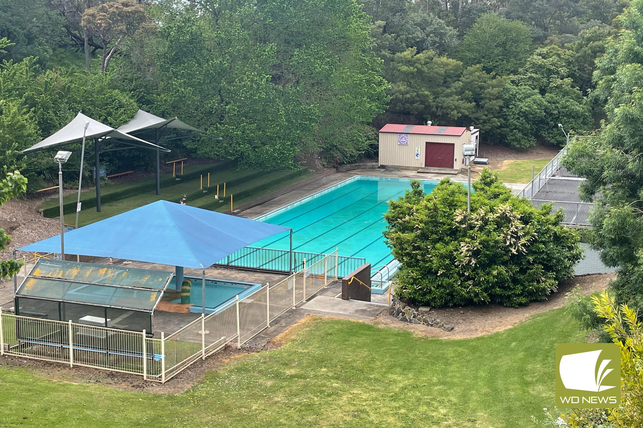 Season opens: The Cobden swimming pool will open this Saturday, with temperatures to peak in the low 30’s for the occasion.