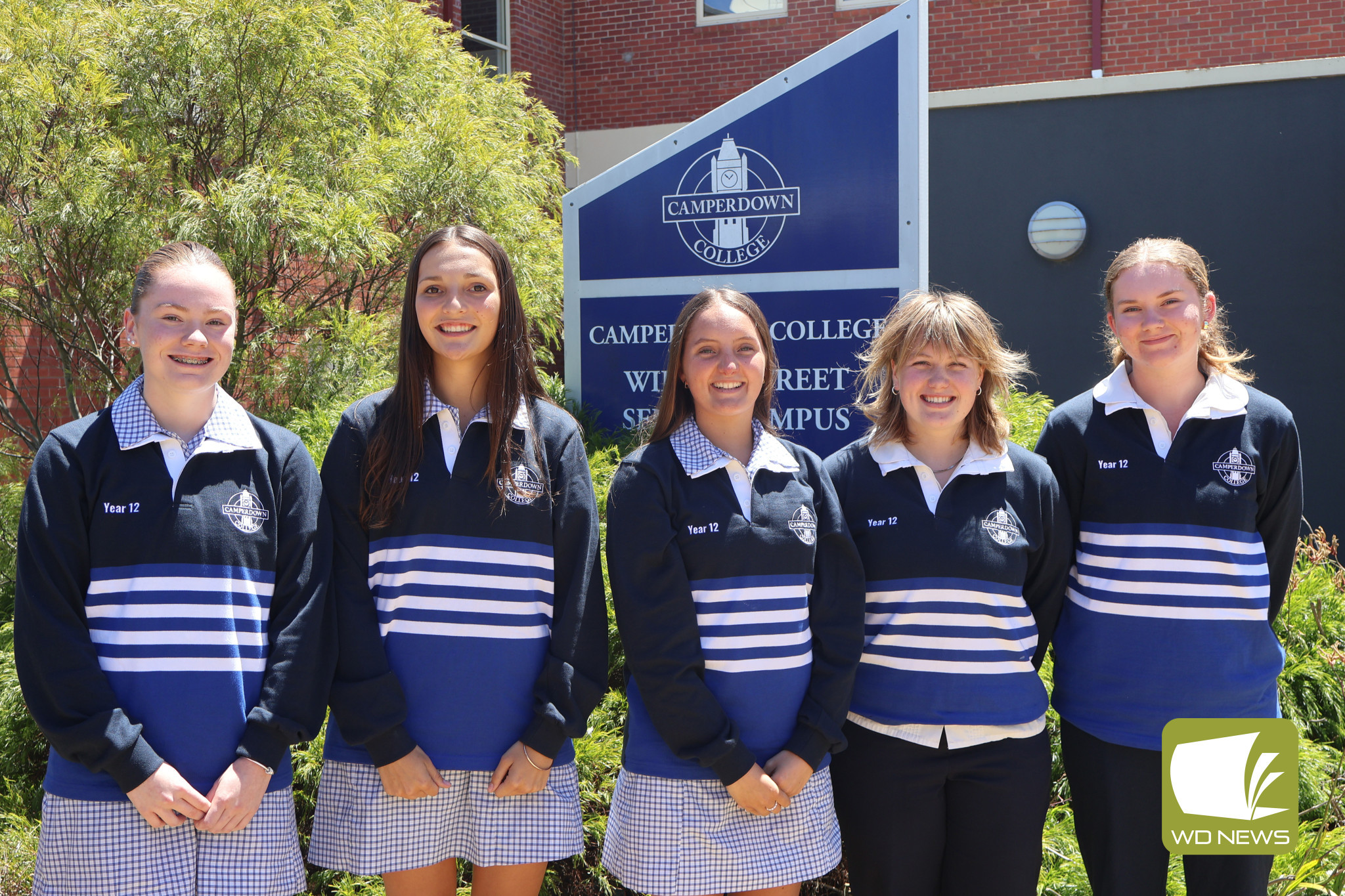 Camperdown College senior campus student leaders.