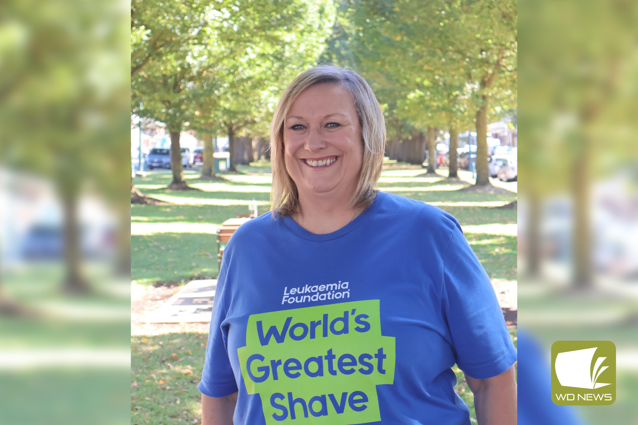 A shave and a celebration: Trish Holley will be shaving her hair to raise funds for the Leukemia Foundation tomorrow (Saturday), with a special event marking the occasion.