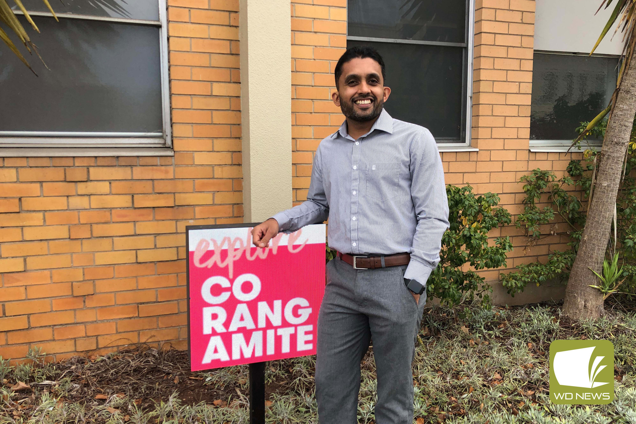 Making changes: Prabath Jayawardana is among the new staff appointed with Corangamite Shire Council.