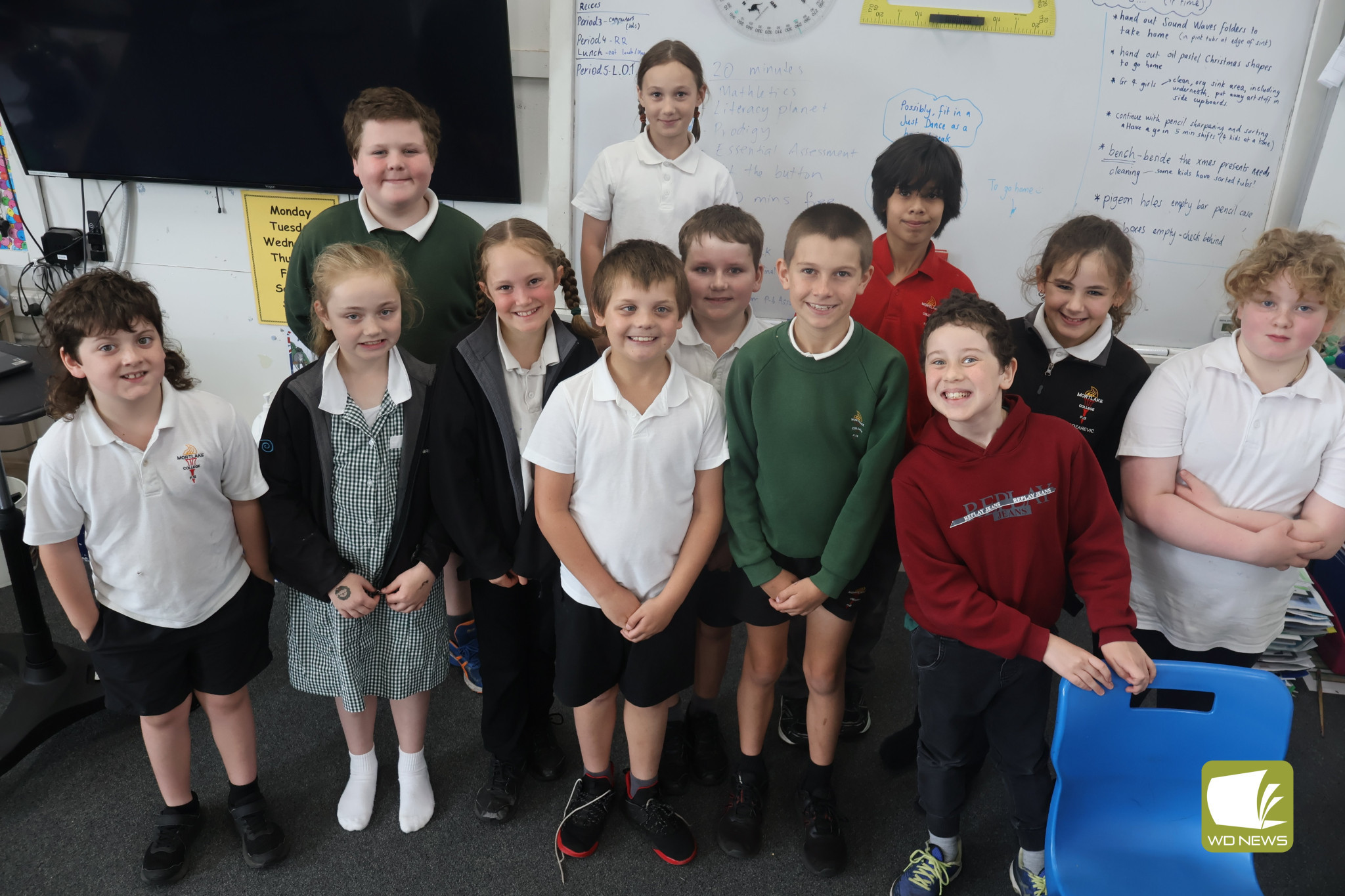 Mortlake College students finished off a positive year with a fun-filled final week of education.