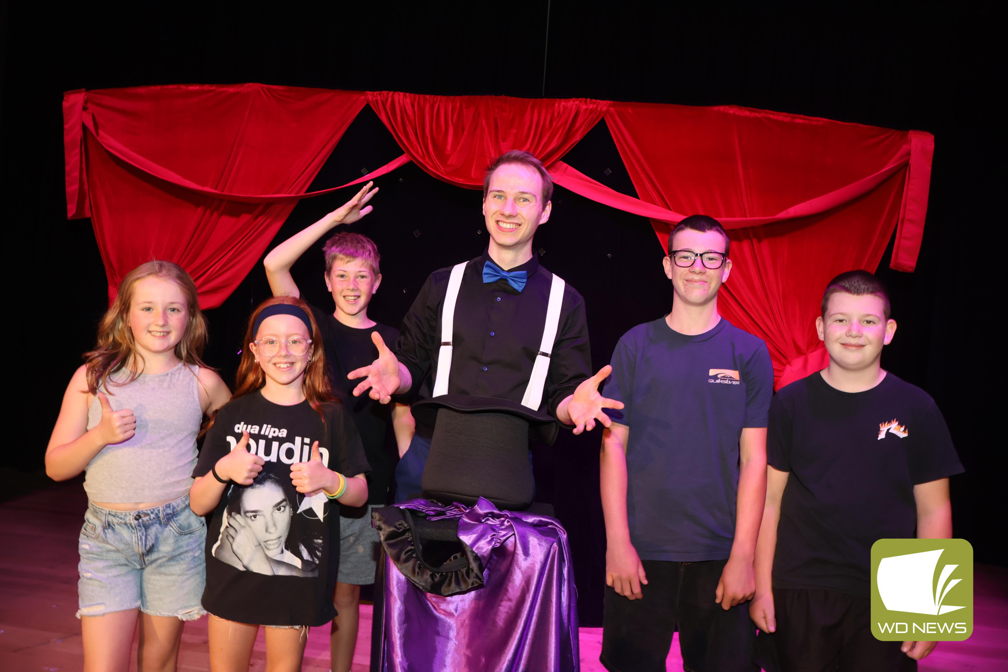 A magical performance: The Cobden Rotary Club were thrilled to present a special performance and workshop with Cobden-raised magician Tim Mason last week.