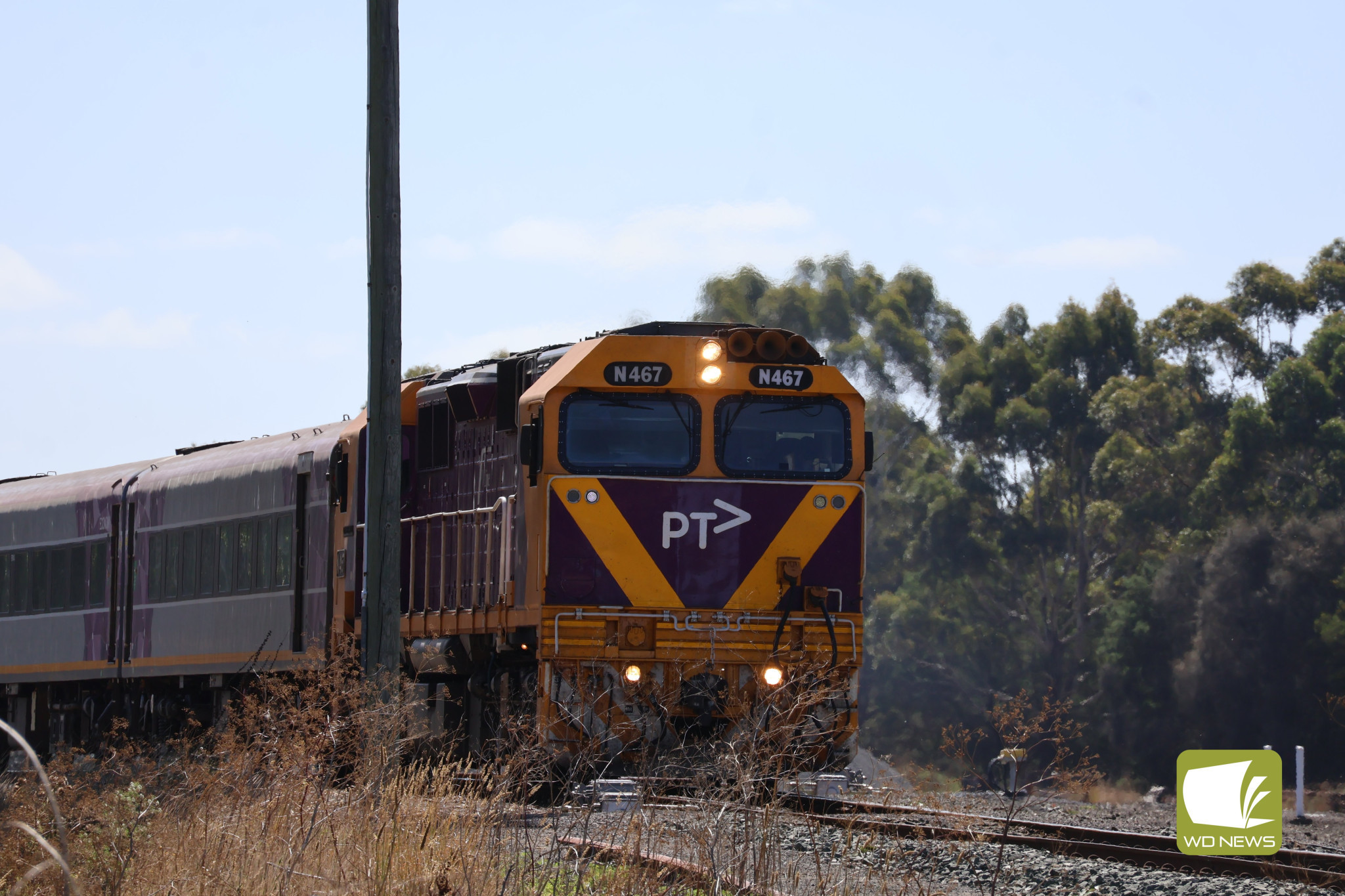 Trending upwards: V/Line recorded improved performance on the Warrnambool line through the first month of 2024 despite missing both reliability and punctuality performance targets.