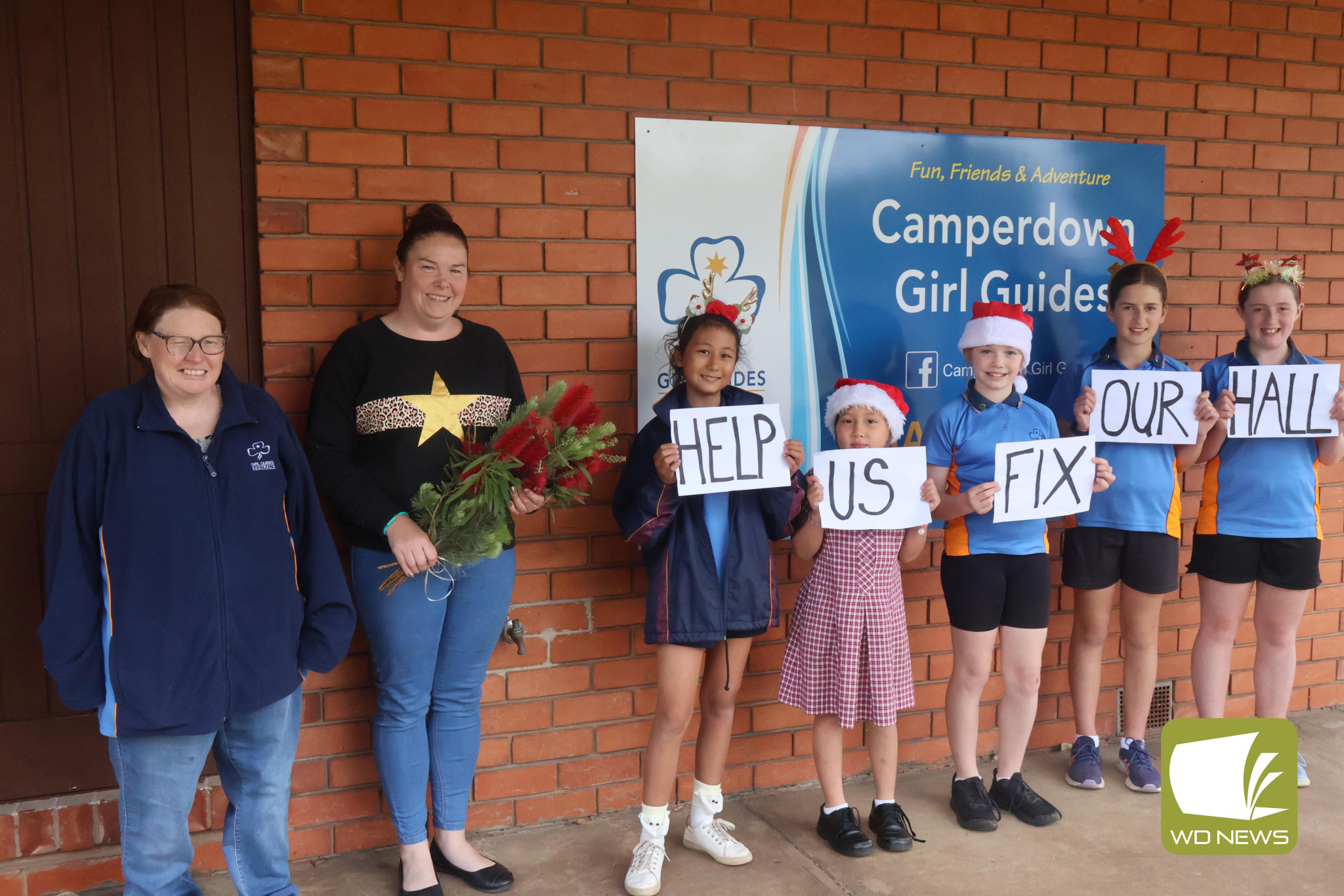 We need your help: Camperdown Girl Guides will be holding a festive floral arrangement workshop to help support the upkeep of their hall.