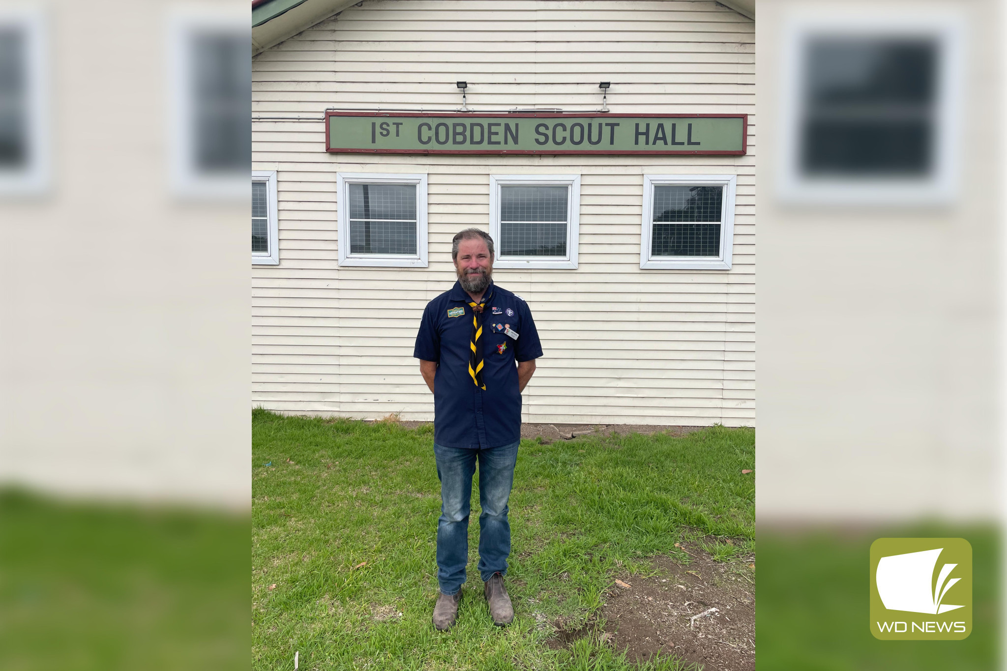 Time to move on: After six years as 1st Cobden Scout group leader John Wason is preparing to step down from the role.