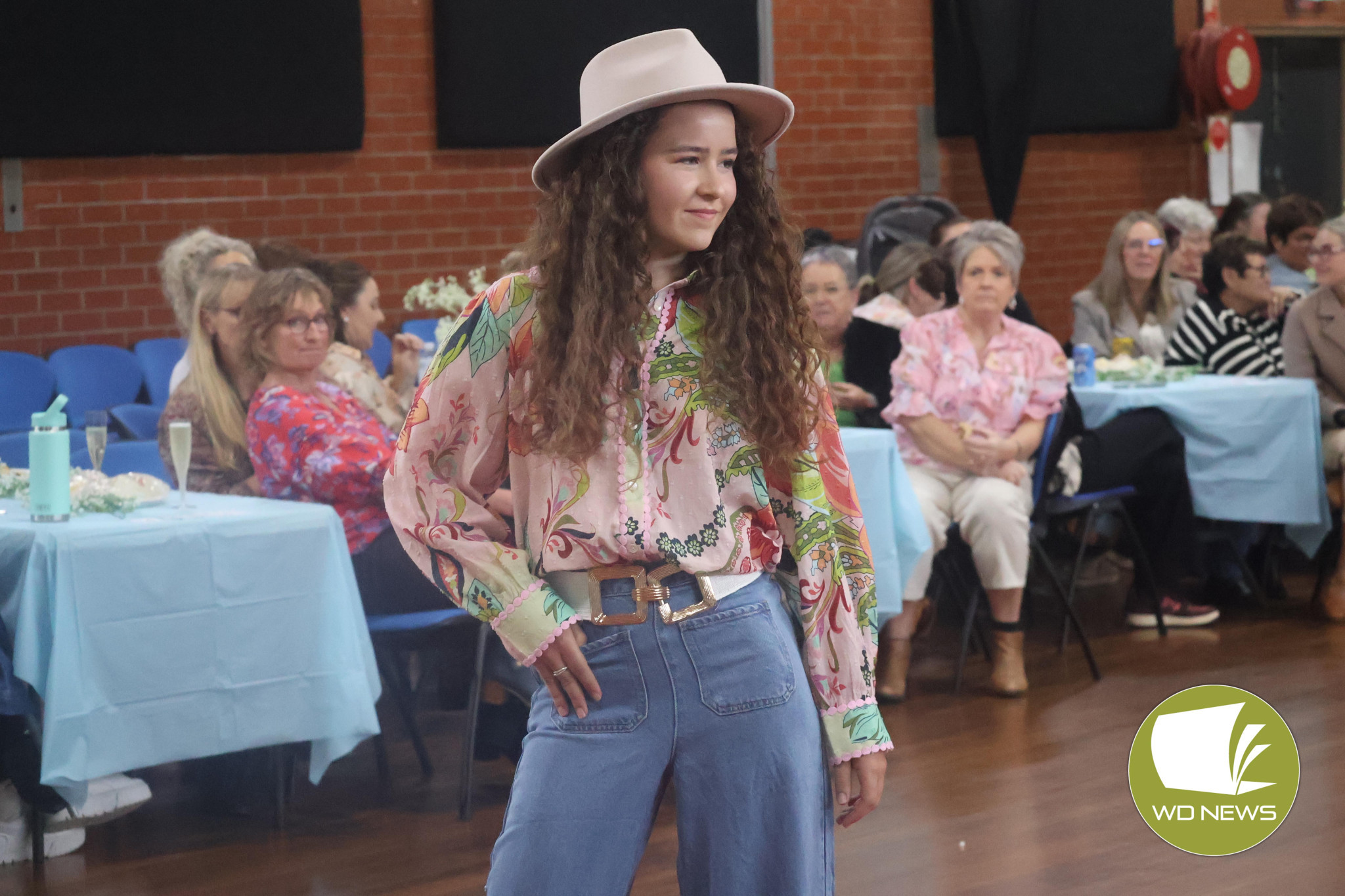 Night out: Strong crowds attended a special fundraising fashion parade last Friday, supporting the Bookaar Cricket Club alongside local fashion stores.