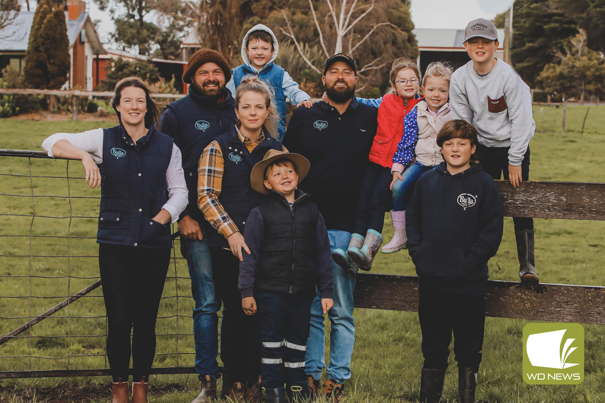 Farming sustainably: The Doolan family in Ecklin South take pride in their dairy farm being led by three prior generations of an environmentally conscious mindset.