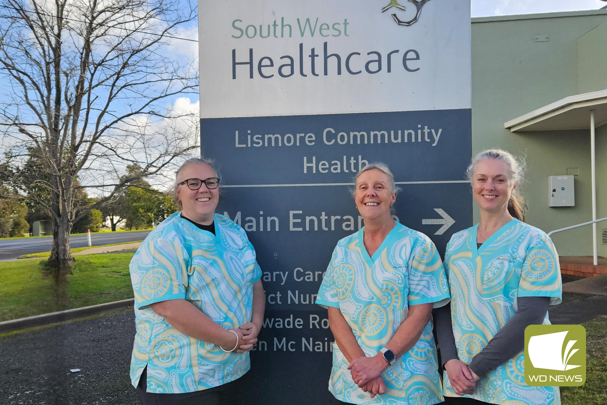 Focus on women: South West Health Care Camperdown and Lismore Community Health manager Lauren Patterson (from left), registered nurse Jenny Hirth and administrative services officer Bron Stewart have organised a special event to focus on women’s health.