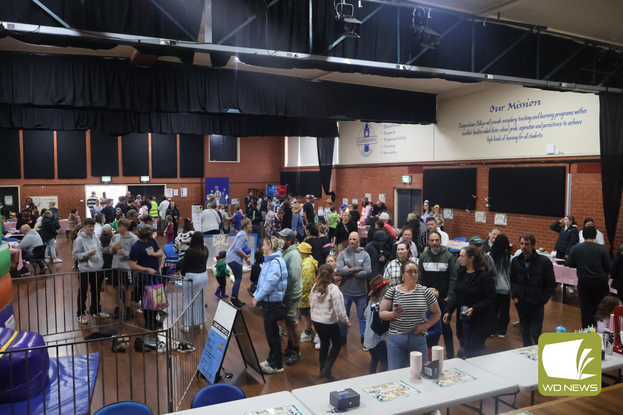 Country fun for all: Camperdown College’s Country Harvest Fair saw many families enjoy country-themed games and food last Friday.