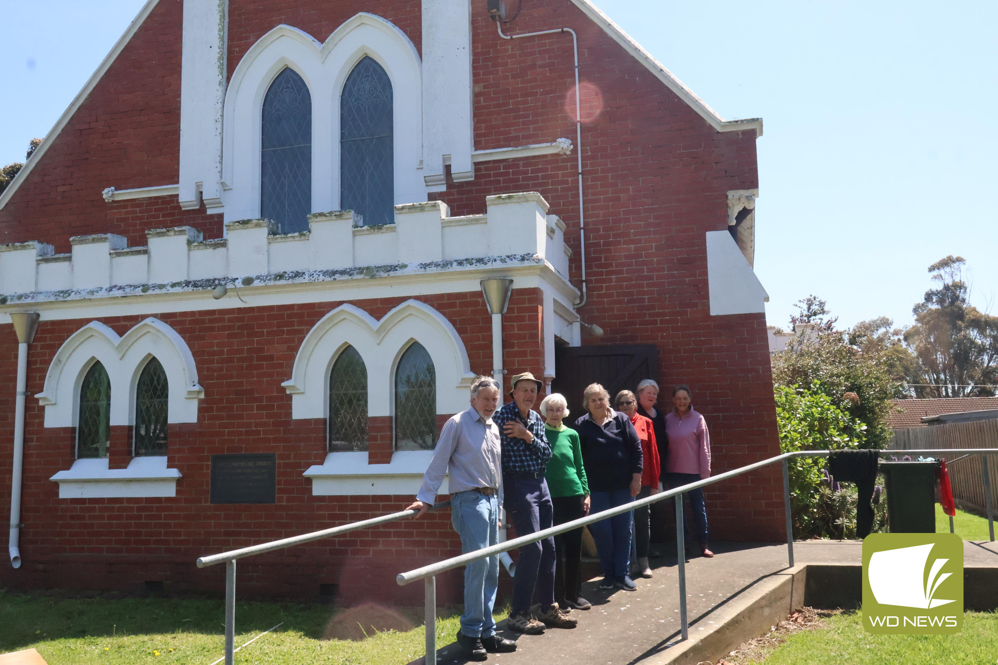 End of an era: The Derrinallum Uniting Church has been undergoing a clean-up in preparation for the final service on Sunday.