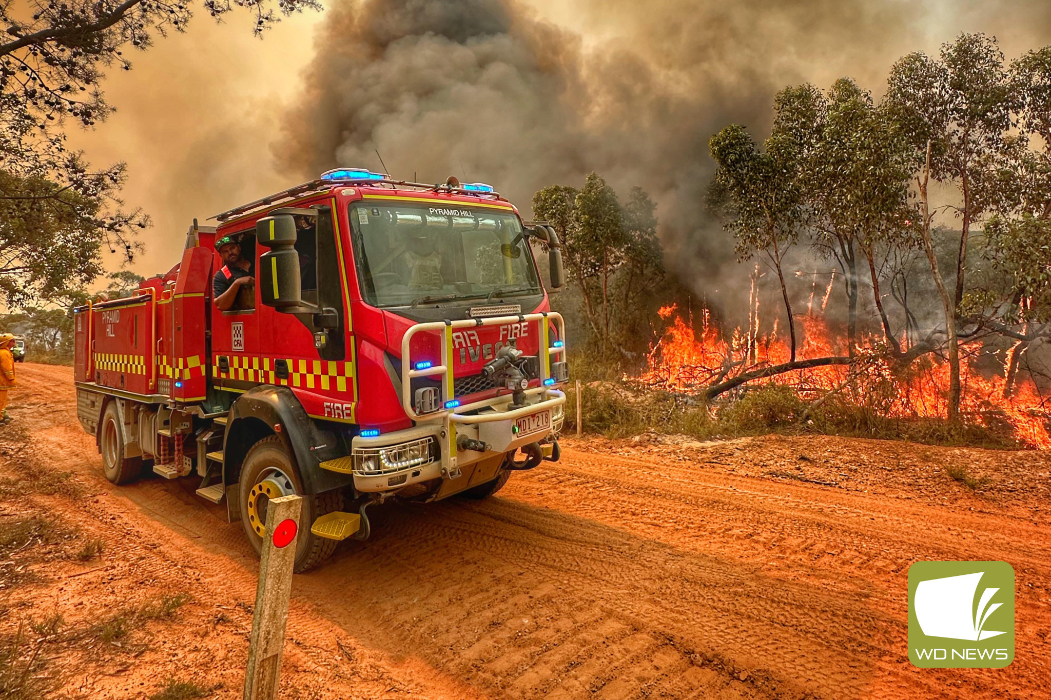 Fighting fire: The Country Fire Authority (CFA) has been hard at work to prevent future uncontrollable fires by conducting safe, planned burns across the region.