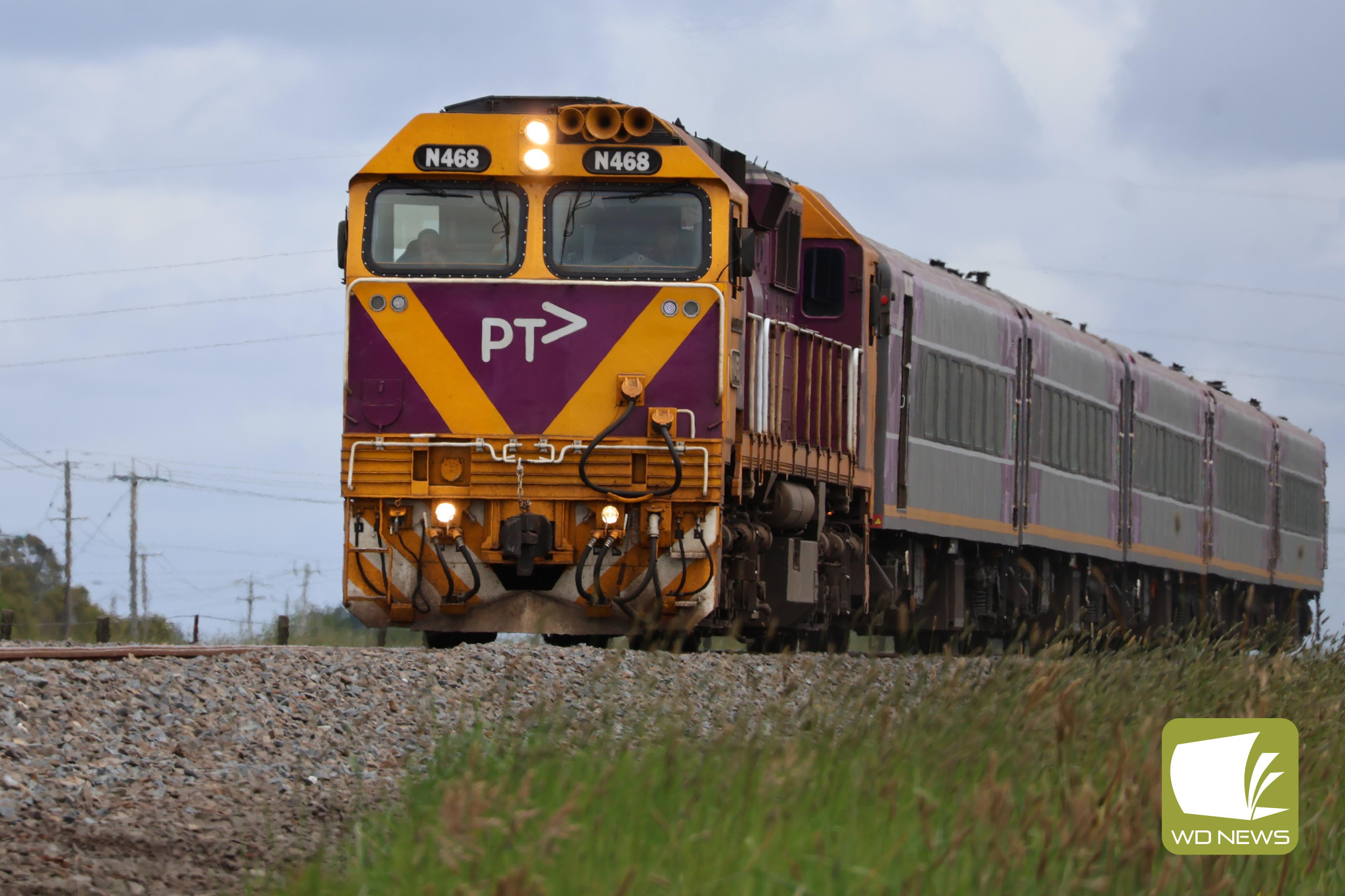 Positive result: V/Line exceeded its performance results throughout January, which saw the Warrnambool Line among the best performing in the state.