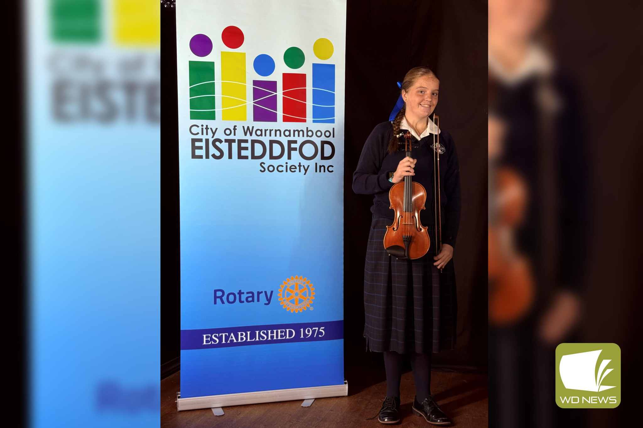 Congratulations: Camperdown College student Lila Horspole recently participated in the Warrnambool Eisteddfod.