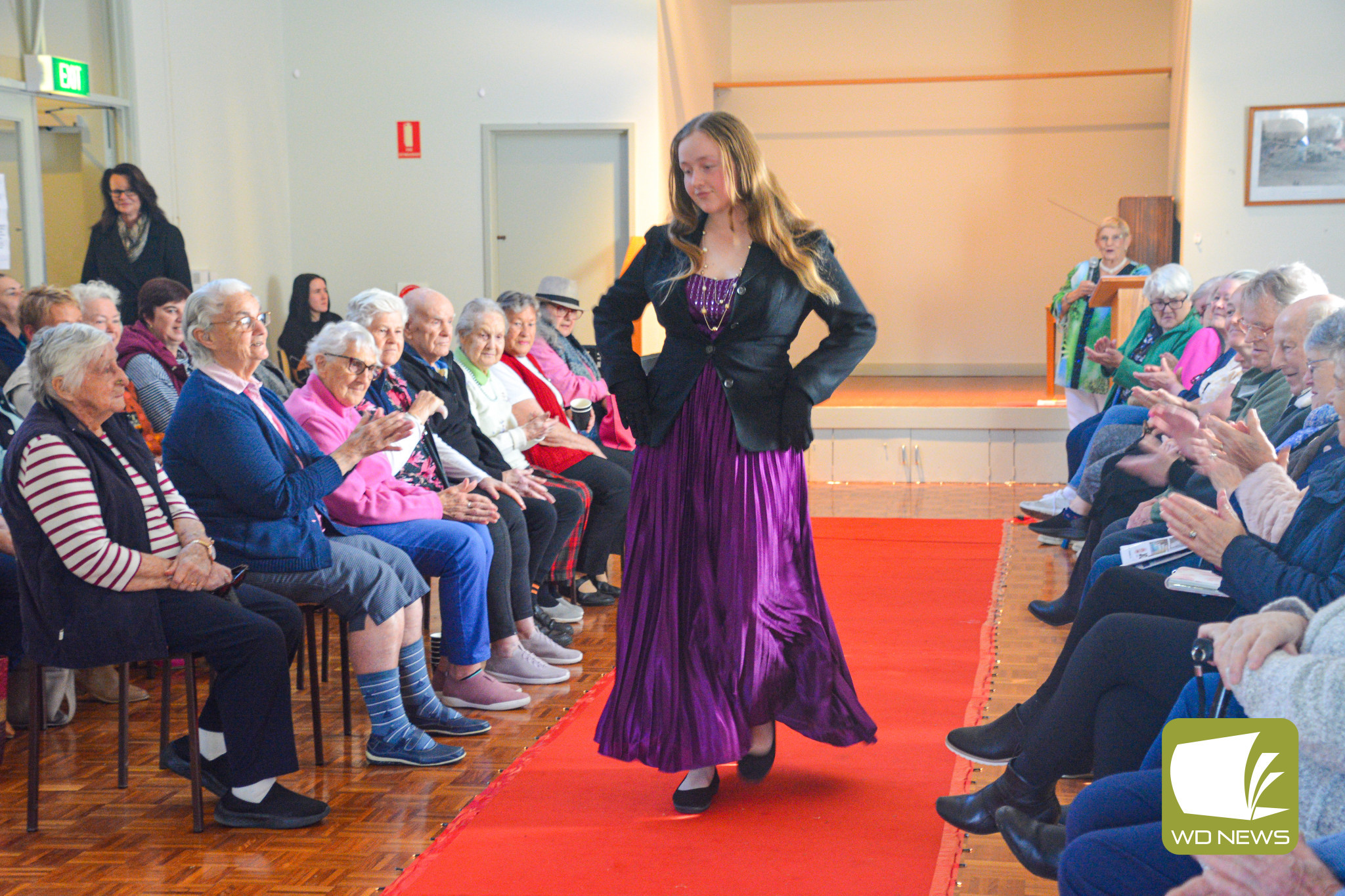 Walking with style: Generations came together for What’s Hot in the Op Shop, a fashion day celebrating Volunteer Week with Timboon Opportunity Shop and students from Timboon P-12.
