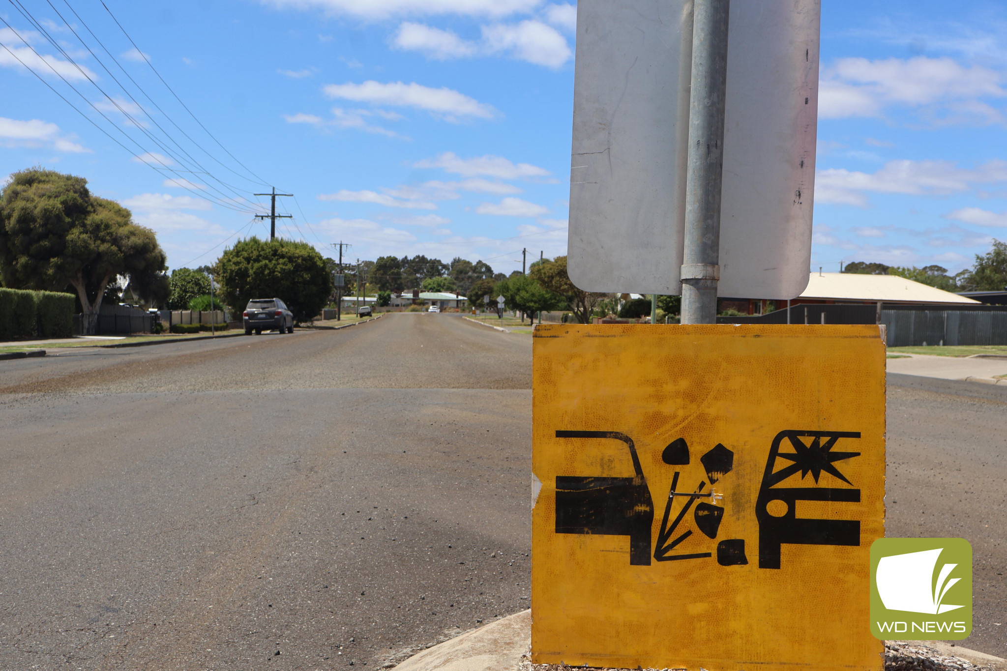 Underway: Silvester Street is among the roads across Corangamite receiving works