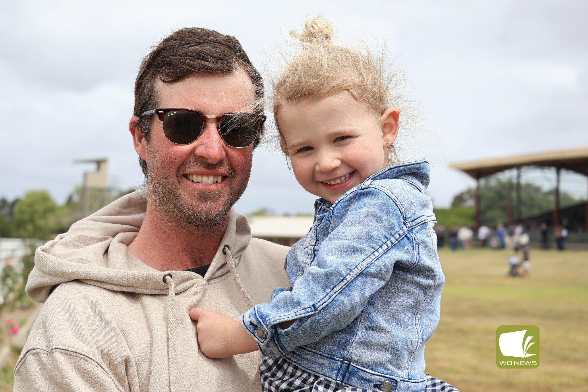Jonathon and Mai Gleeson were among those enjoying a day at the track as part of the Terang and District Racing Club’s Farmers Day Out races.