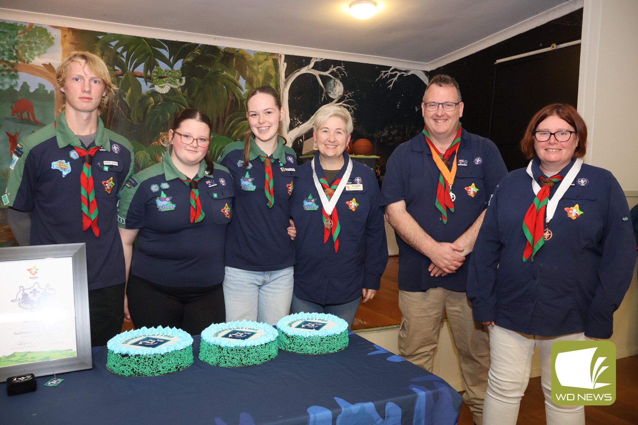Dedication: The 1st Noorat Scouts celebrated a rare milestone on Monday evening when three scouts earned the highest award possible in scouting.