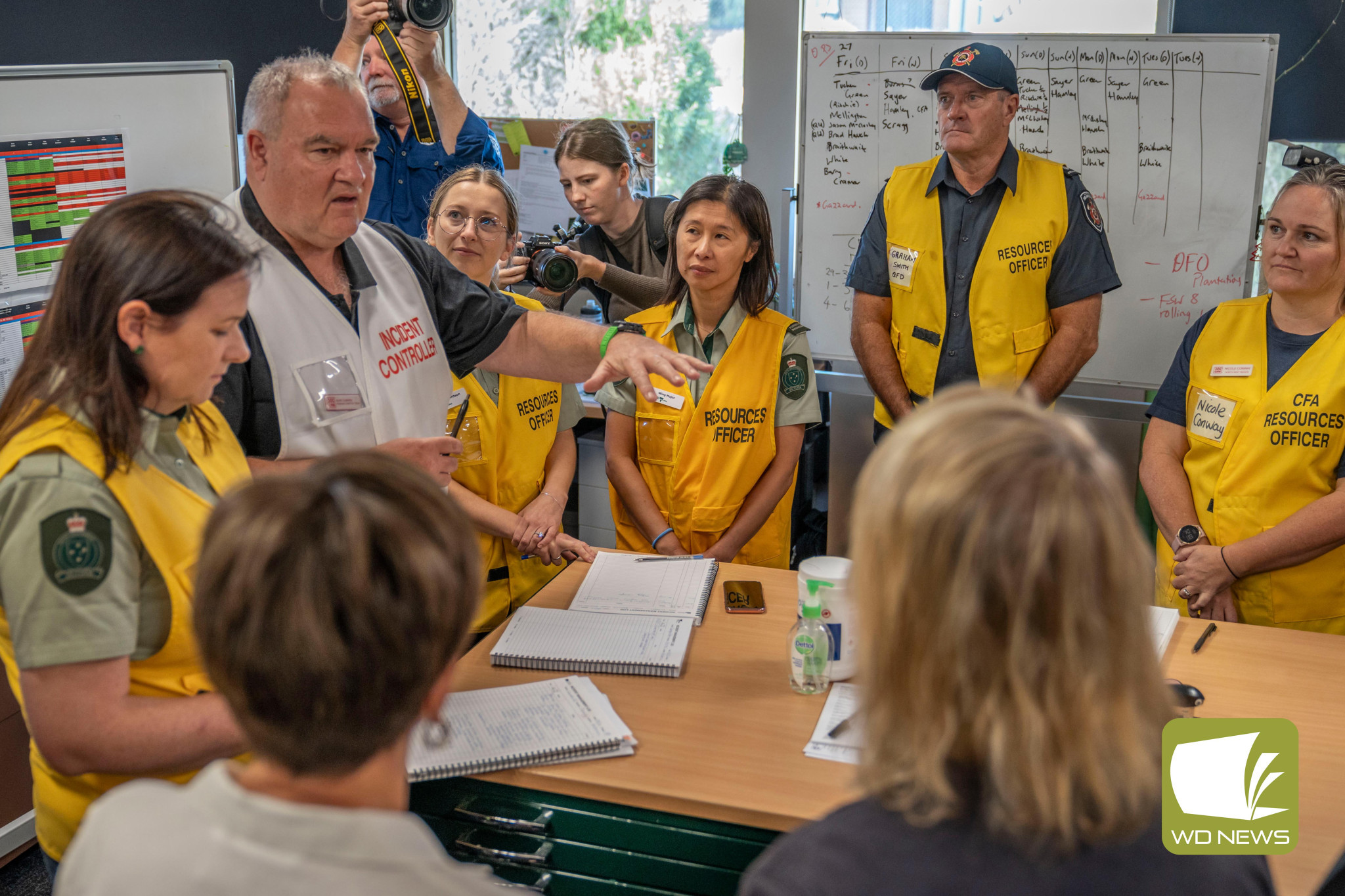 Dedication: Former Mortlake CFA volunteer Mark Gunning was this week recognised with an Australian Fire Service Medal for his more than 40 years of dedication to emergency services in Victoria.