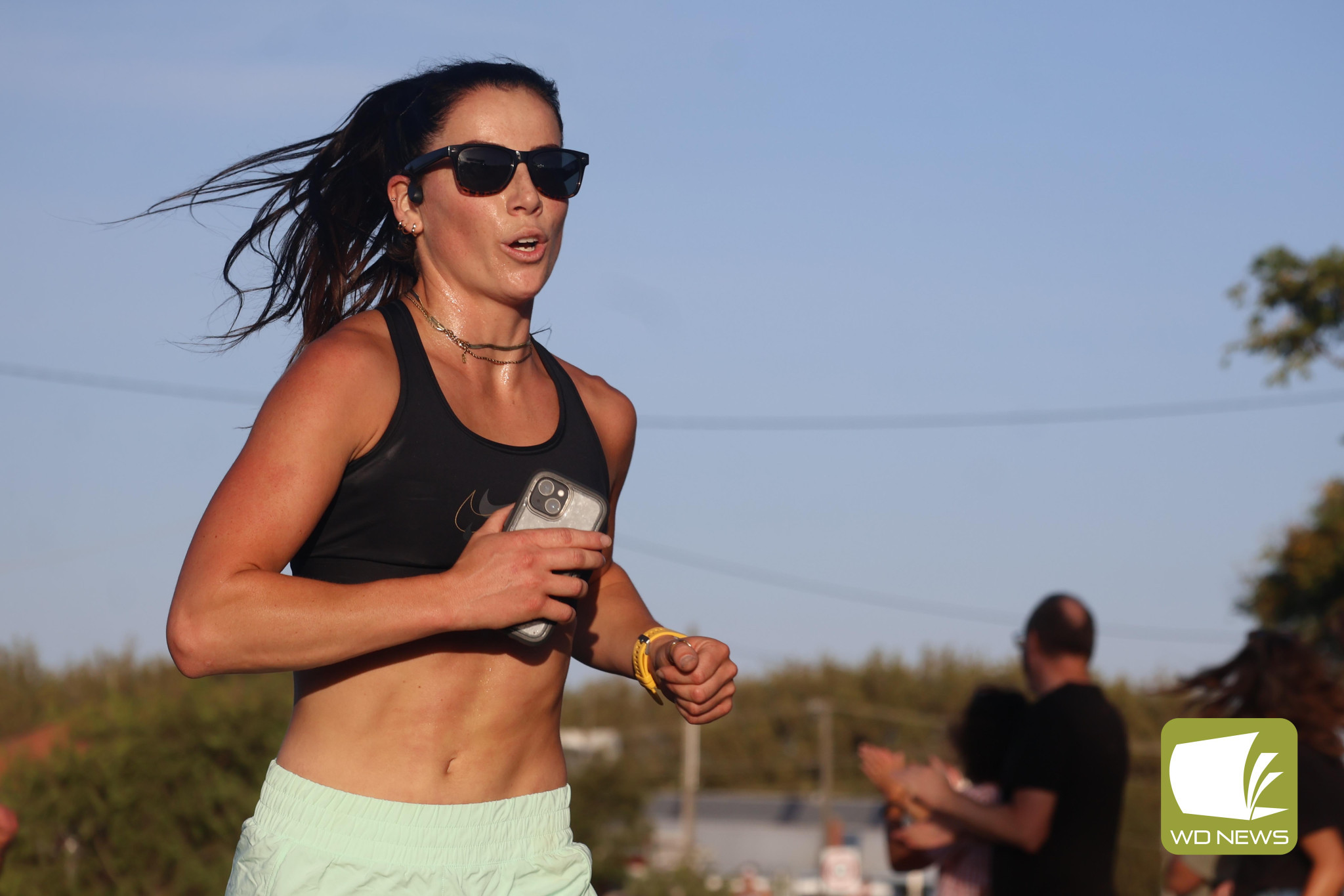In her first Noorat-Terang, Allansford’s Fleur Barling had an evening to remember when she was the first woman to finish.