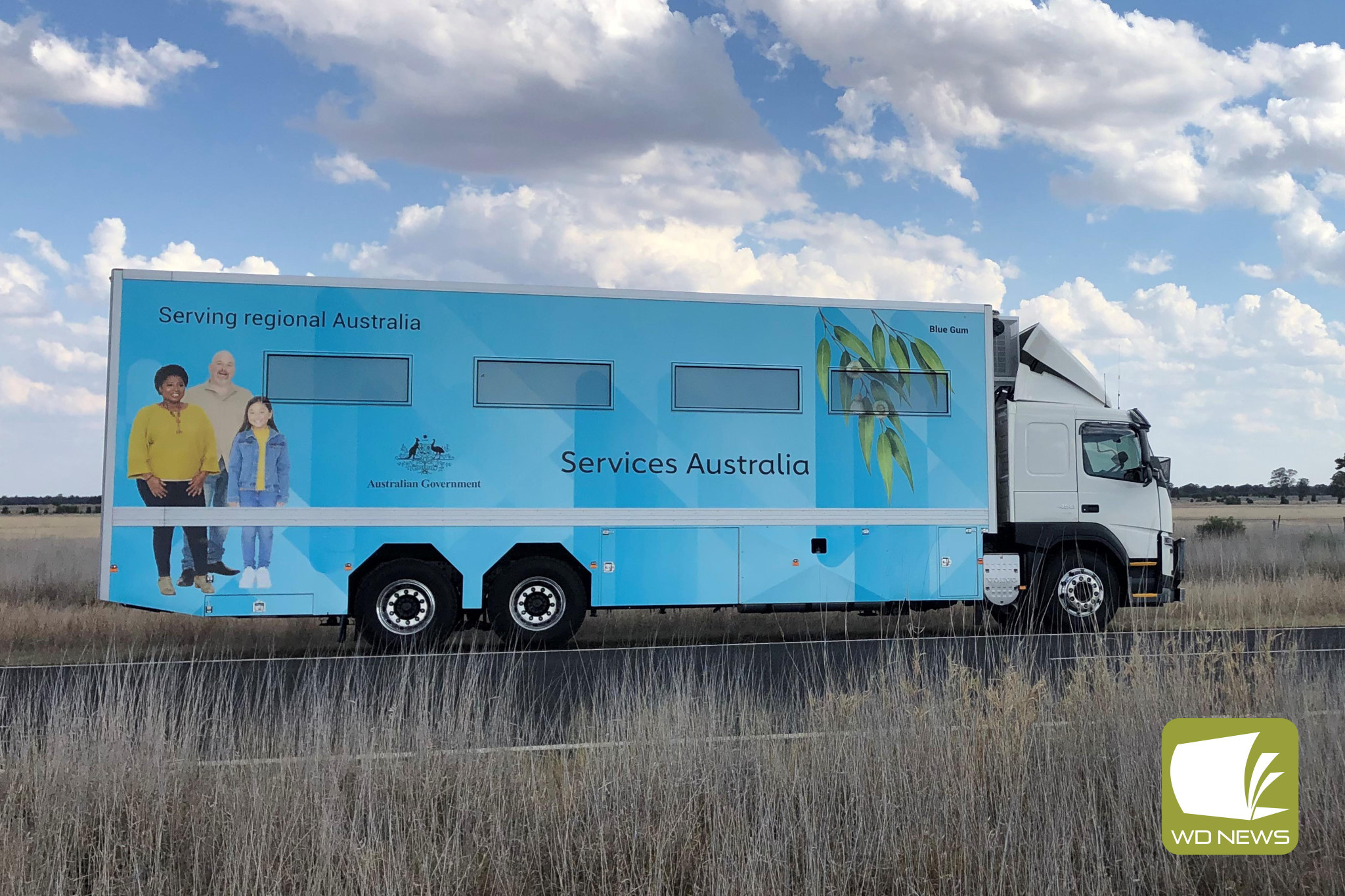 On the move: Services Australia’s Mobile Service Centre will be visiting towns in the south west over the coming weeks.