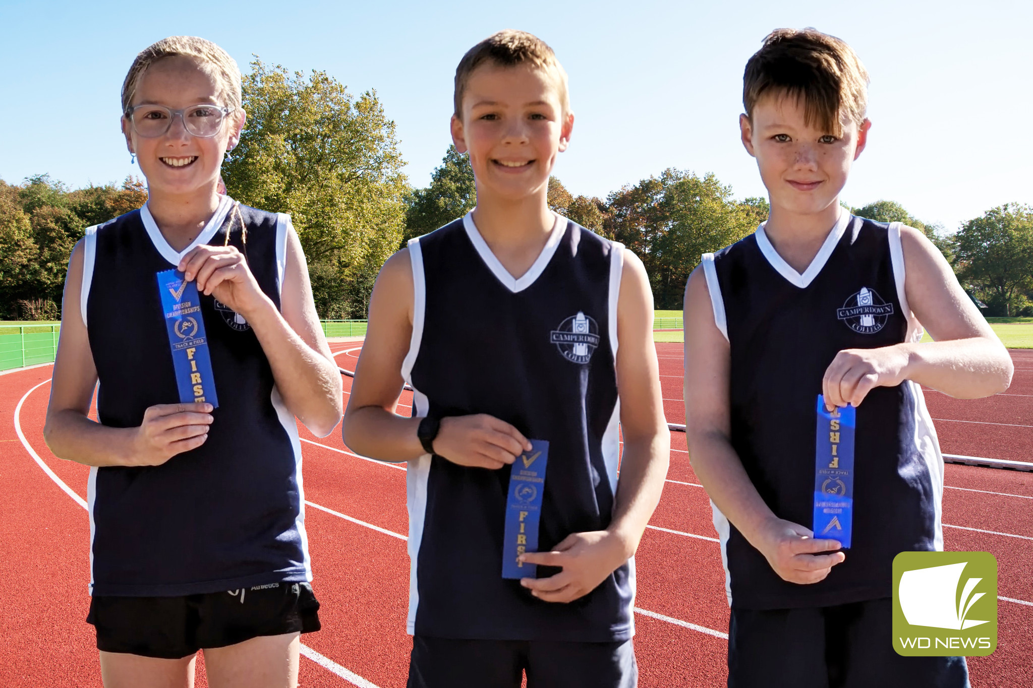 Students shine on the track - feature photo