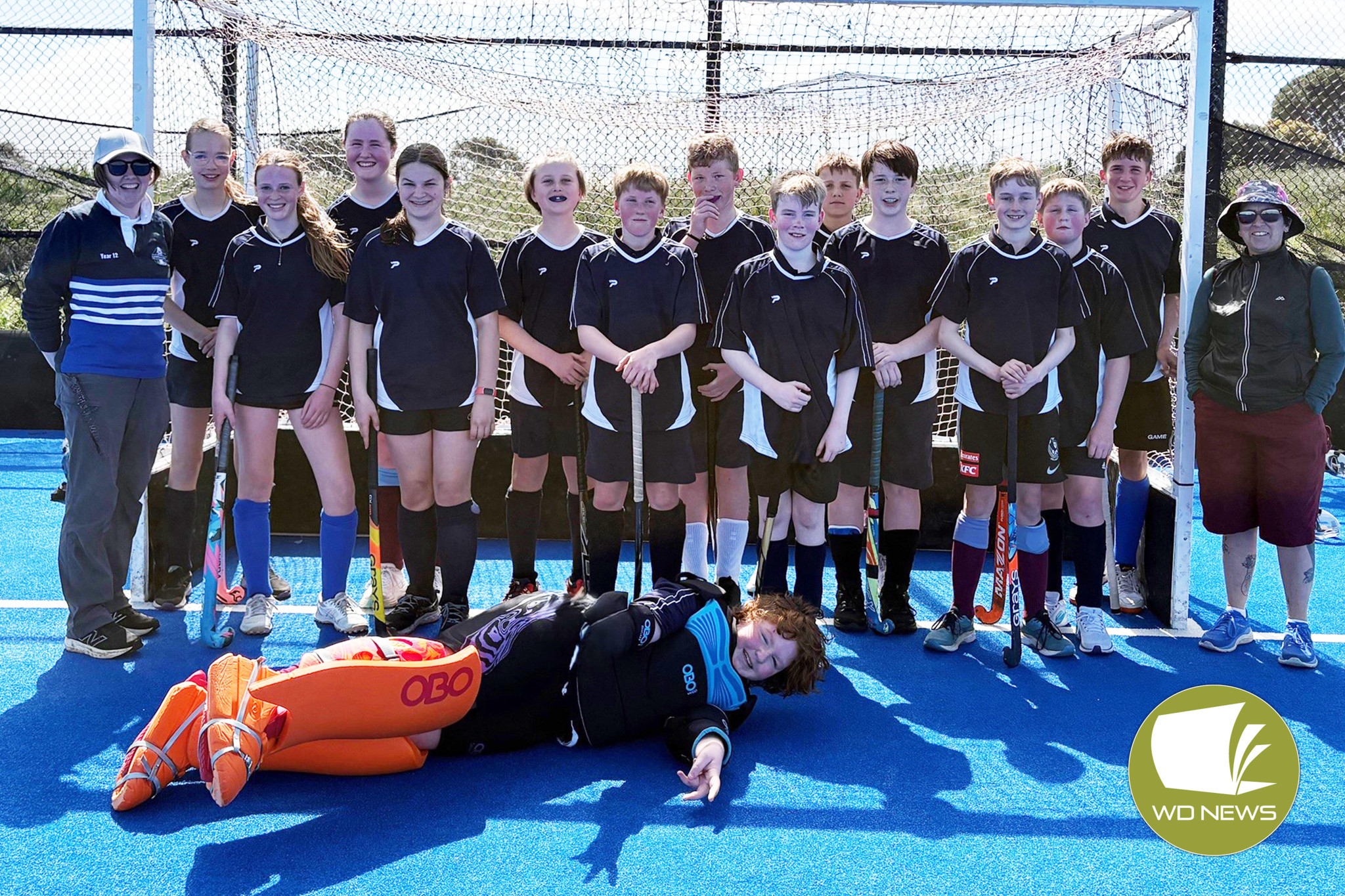 Camperdown’s year 7/8 hockey team has qualified for the state championships.