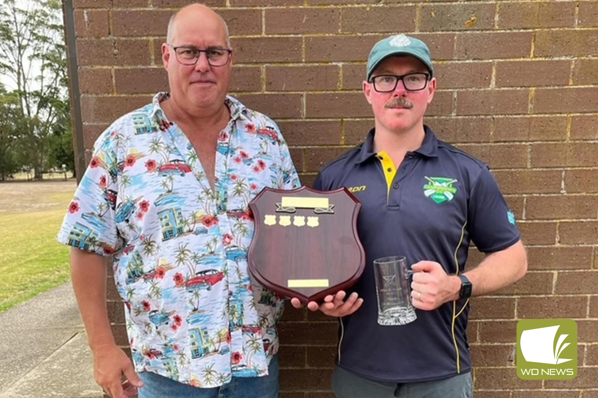 Division 1 Player of the Year recipient Jye McLaughlin. Jye also won the Allan McKenzie Award along with div one batting aggregate and average, and bowling aggregate and average.