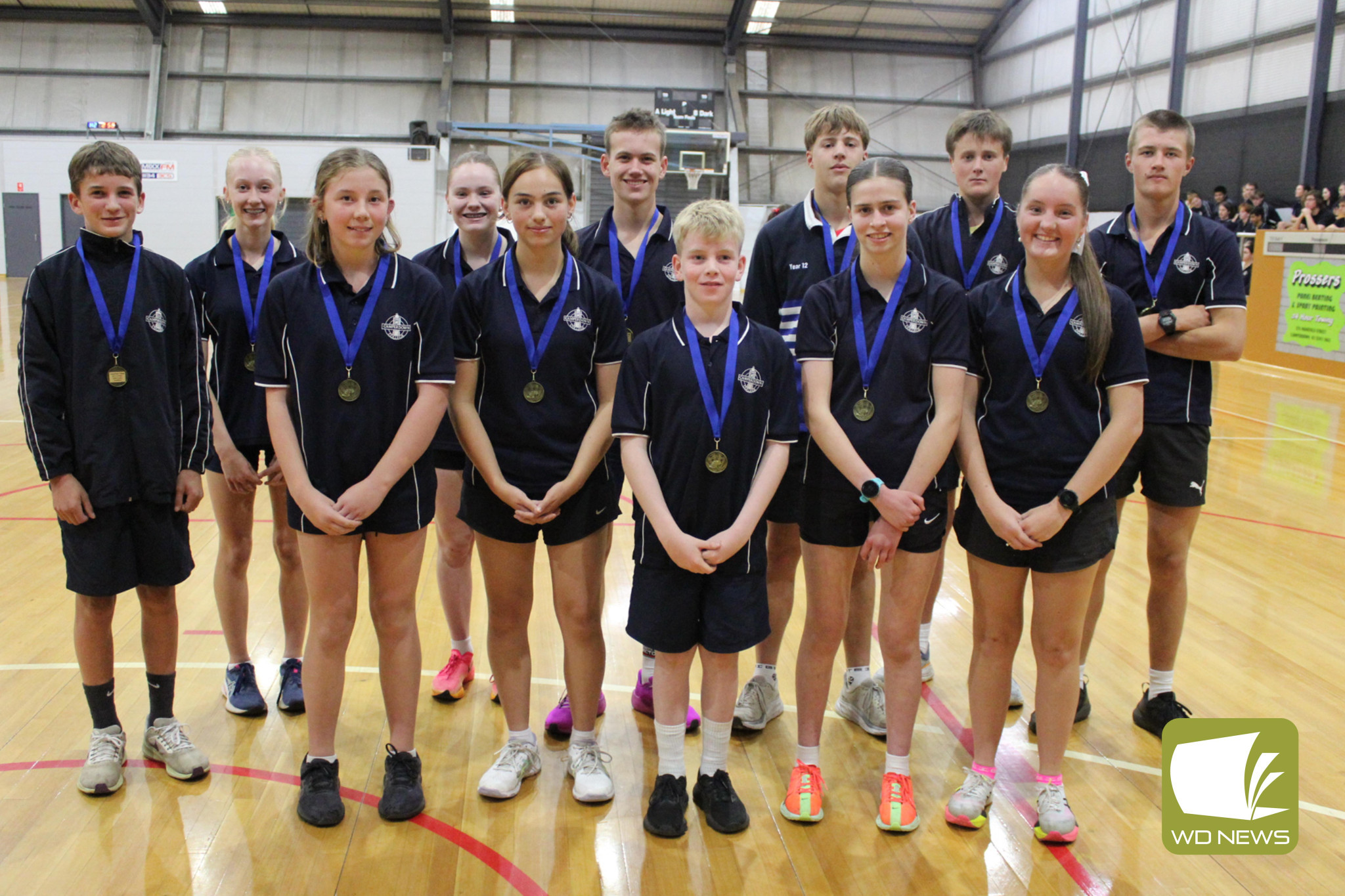 Camperdown College cross-country age group champions.