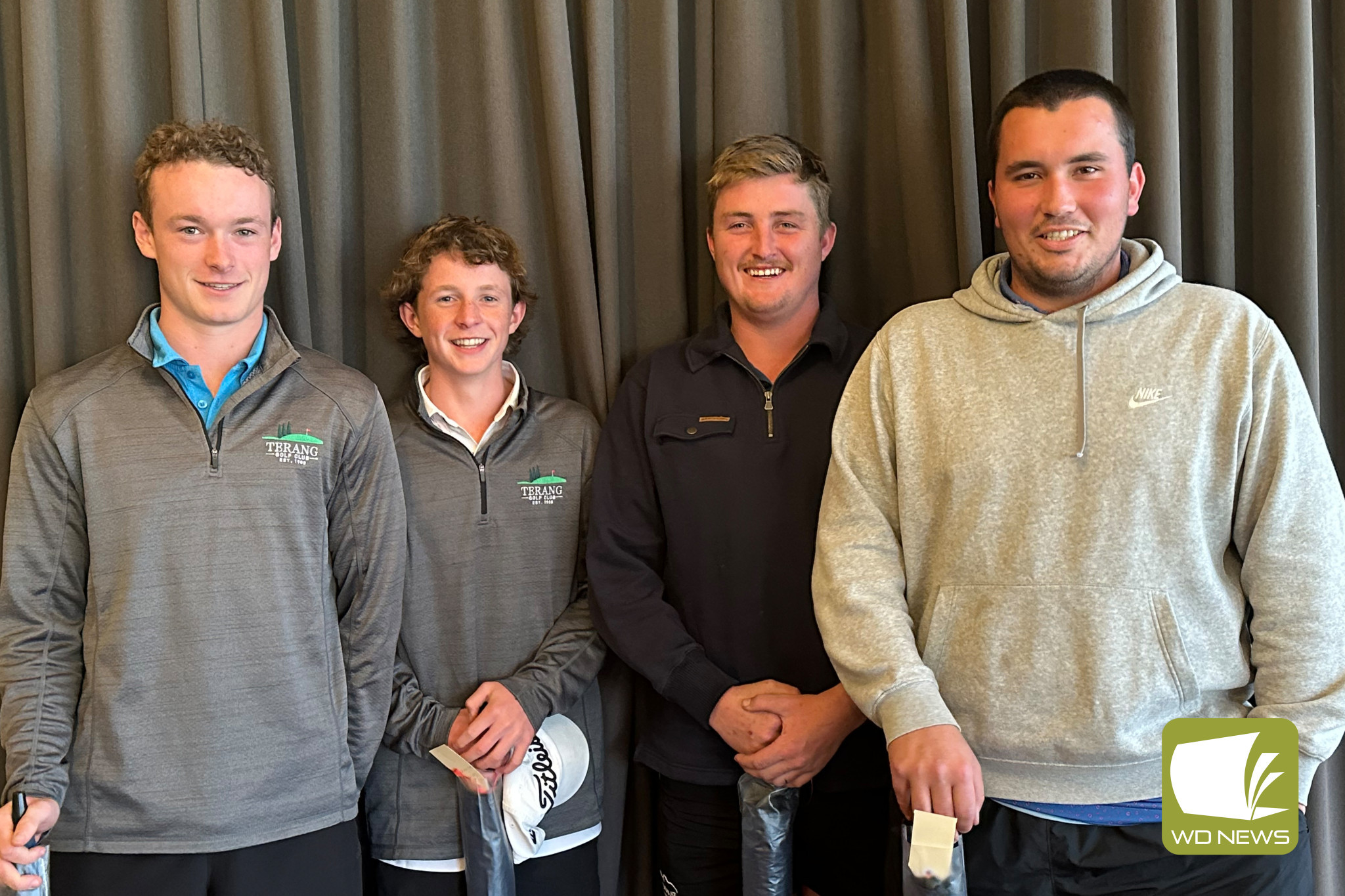 Caleb Kavenagh, Leo Beasley, Josh Brown and Riley Scanlon.