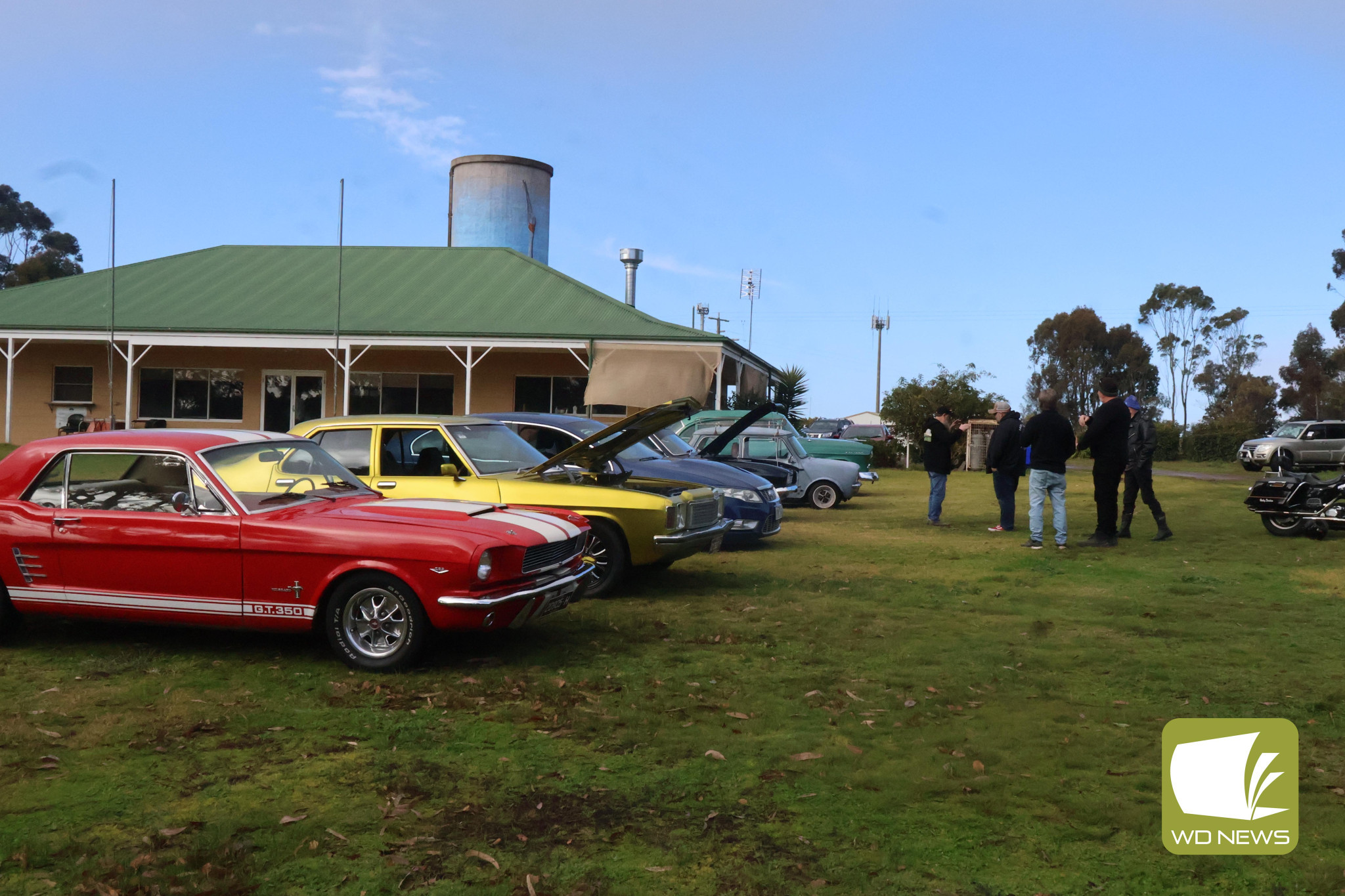 Out for a spin: Classic cars and motorbikes will descend onto Fairway Coffee and Eatery each month for a social get-together.