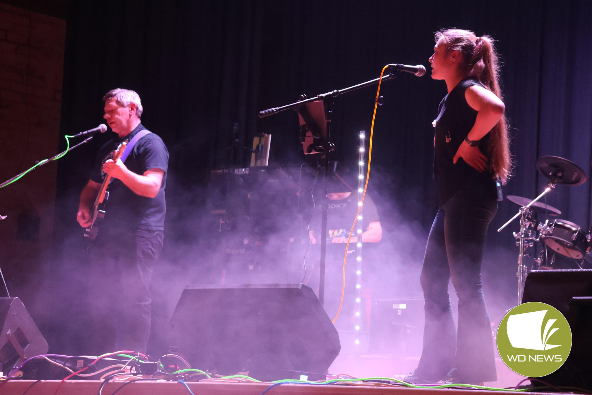 For a cause: A concert to raise funds in support of drought-stricken farmers has raised around $1000 for charity.