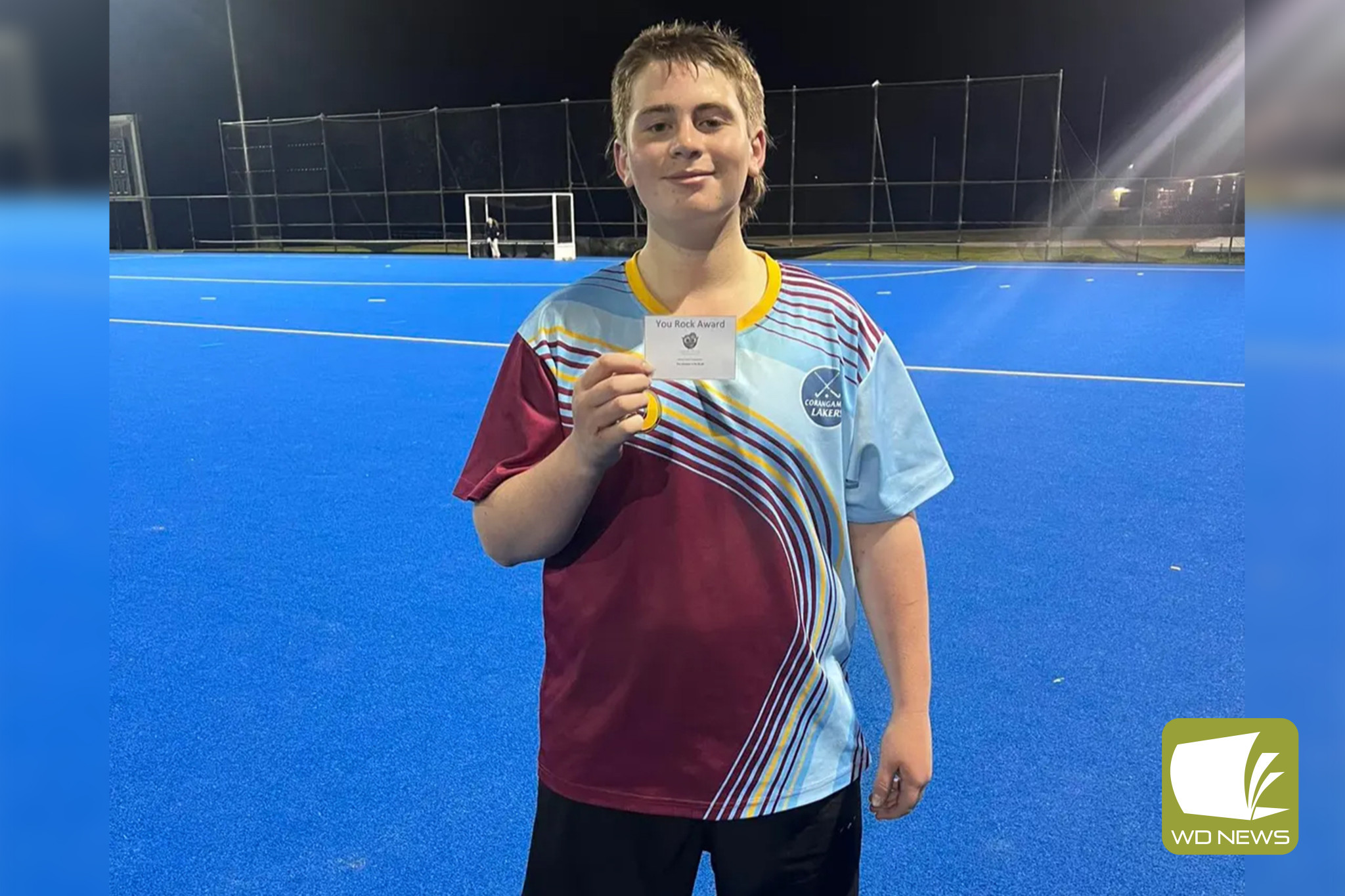 The You Rock award went to Lachie this week, for enthusiasm and consistency.