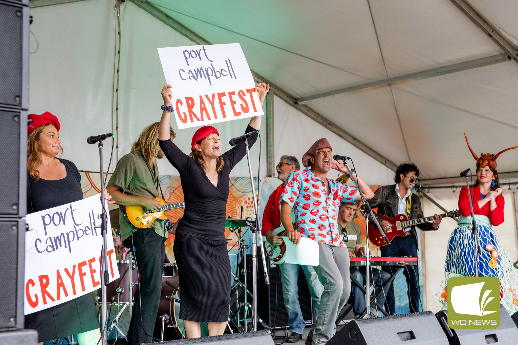 Busy weekend: Matt Langoustine and the Kitchen Rhythm Section will be performing at this weekend’s Crayfest event in Port Campbell.