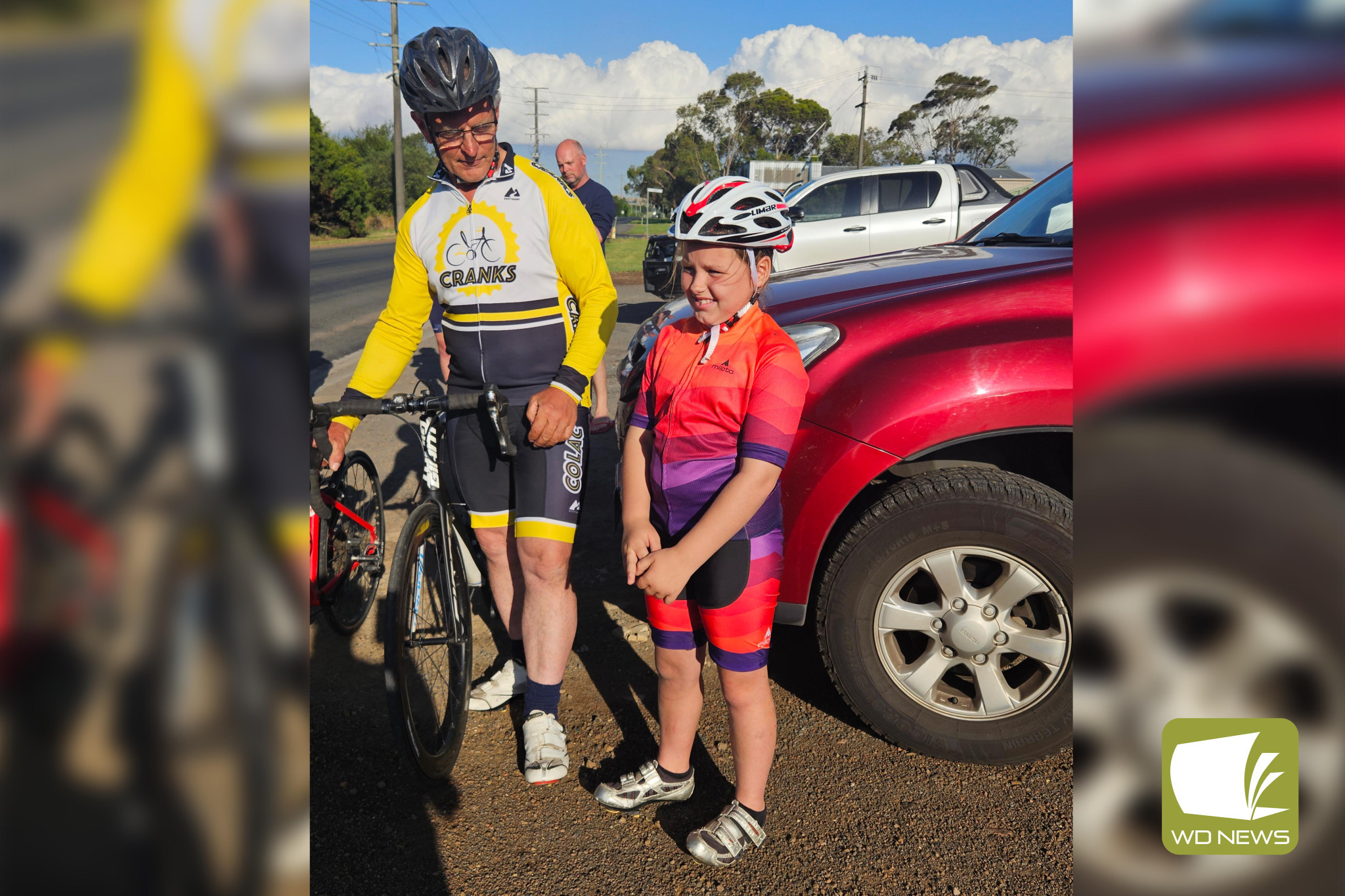 Sunshine greets cyclists - feature photo