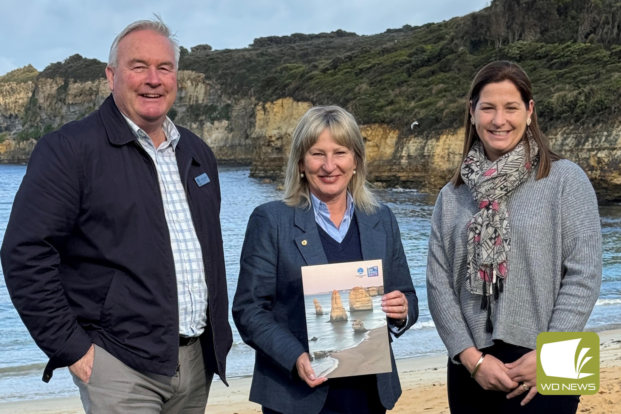 Region update: Corangamite Shire deputy mayor Laurie Hickey, Minister for Regional Development of Victoria Gayle Tierney and Corangamite Shire mayor Kate Makin spent time discussing priorities for the region last week.