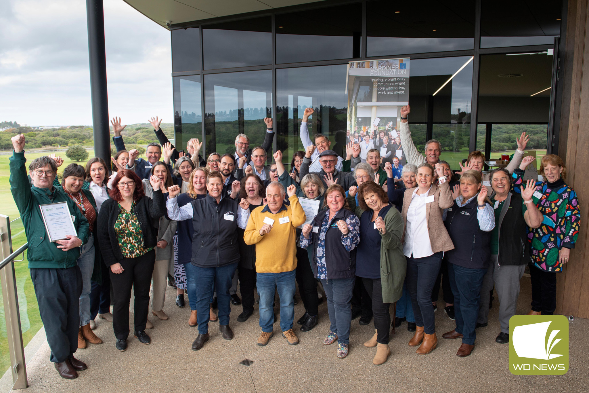 Funds flow: Community groups in the south west have cashed in on more than $38,000 thanks to the latest round of the Gardiner Foundation Community Grants program, which included A is for Atlas Limited in Dixie and the Terang and District Progress Association.