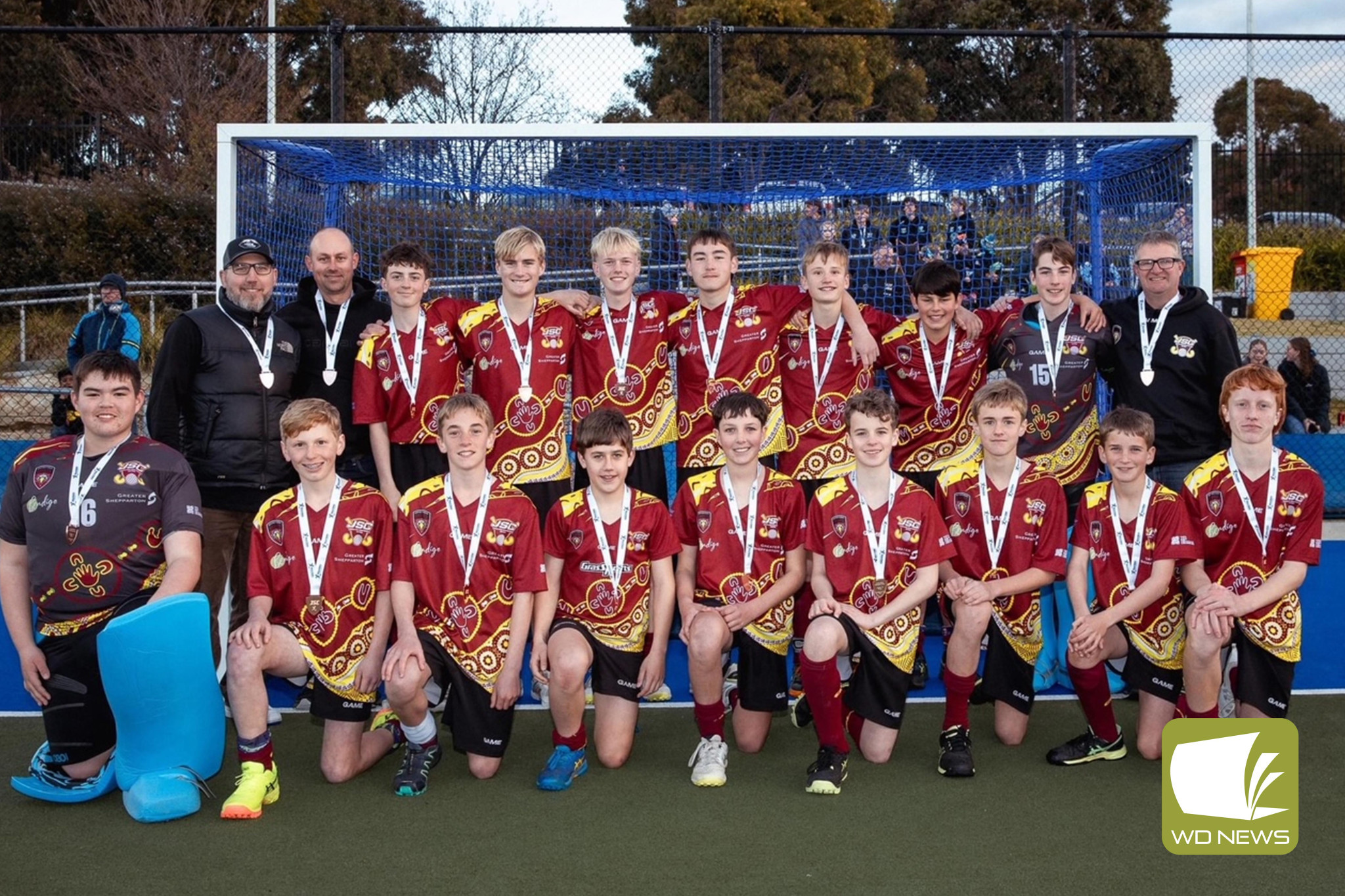 Under 14 bronze medal winners, South West Eagles.