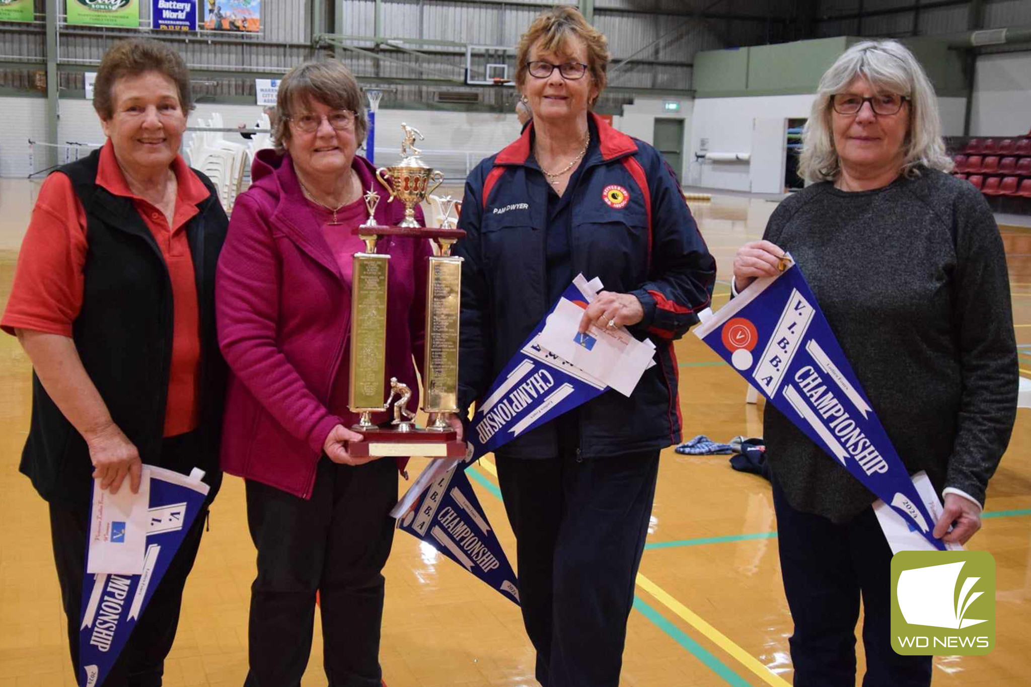 Last weekend saw the 2024 Ladies Fours Champions crowned: Sue Cleeland (left), Bev Hutchins, Heytesbury's own Pam Dwyer and Dawn Carey.
