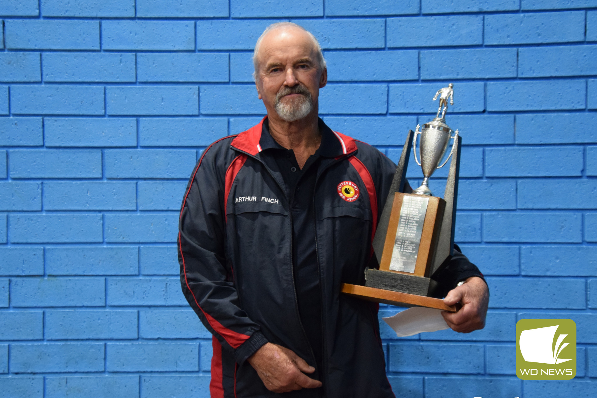 Heytesbury’s Mens Singles Champion - King Arthur Finch. Photo credit Tia Jayde Photography