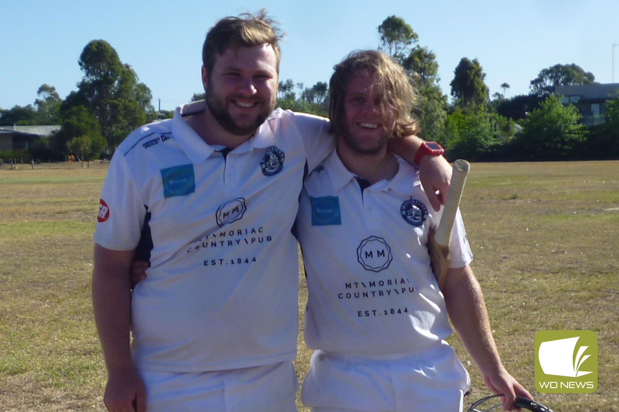 One for the ages: Weerite brothers Luke and Daniel Lenehan might have had one of the most dominant games on record for a pair of siblings recently – with the duo claiming a combined eight wickets, six ducks and a century.