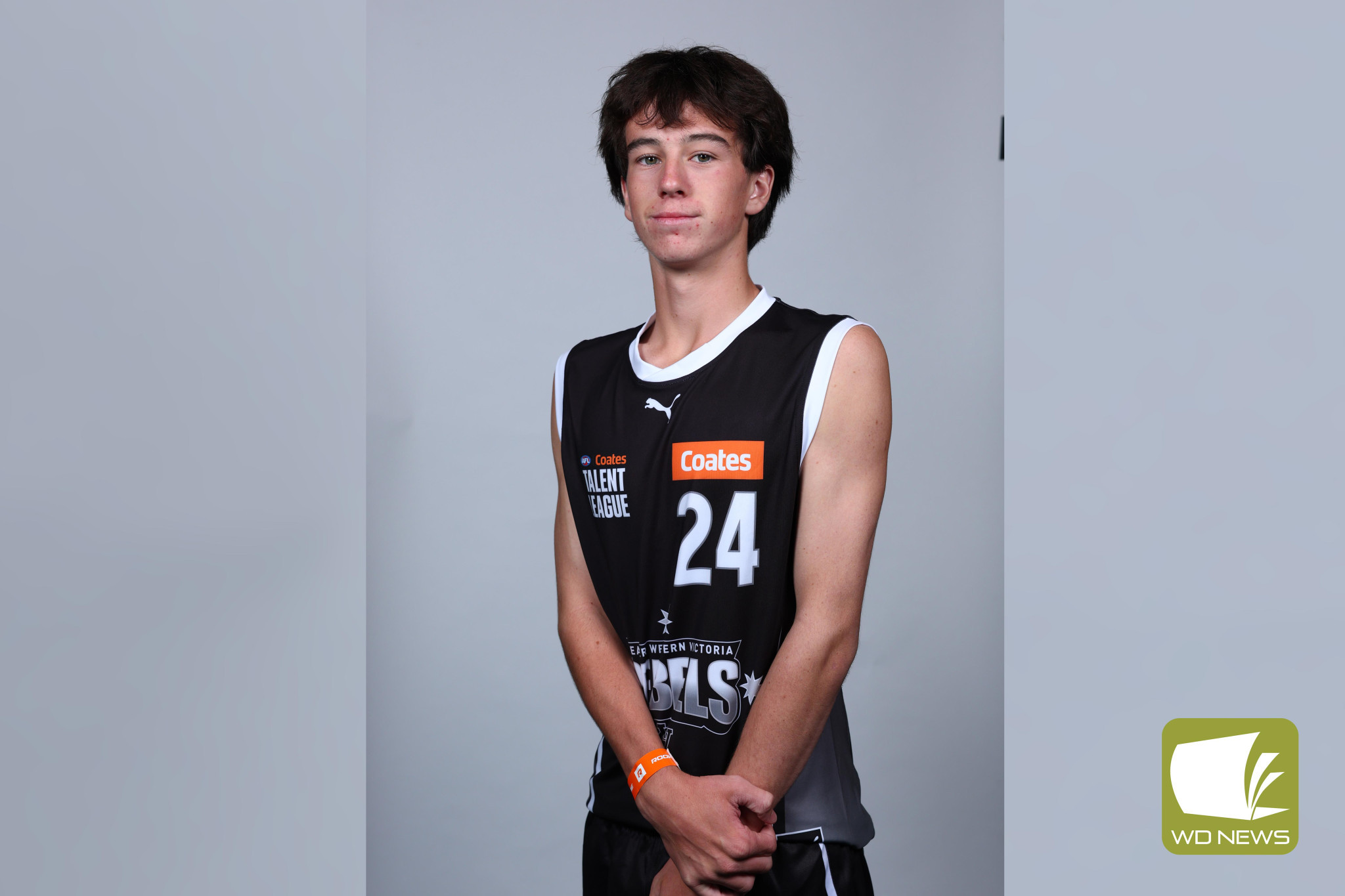 Camperdown’s Lenny Stephens made his debut for the Rebels last weekend.